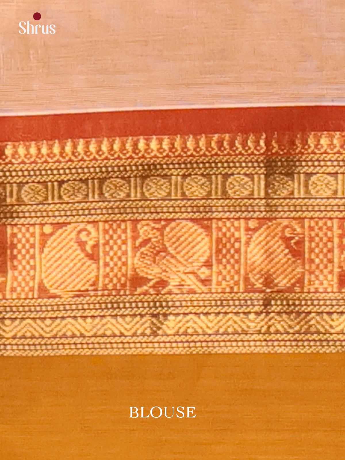 Cream & Brown - Chettinad Cotton Saree