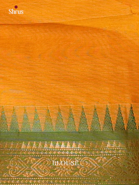 Mustard & Green - Chettinad Cotton Saree