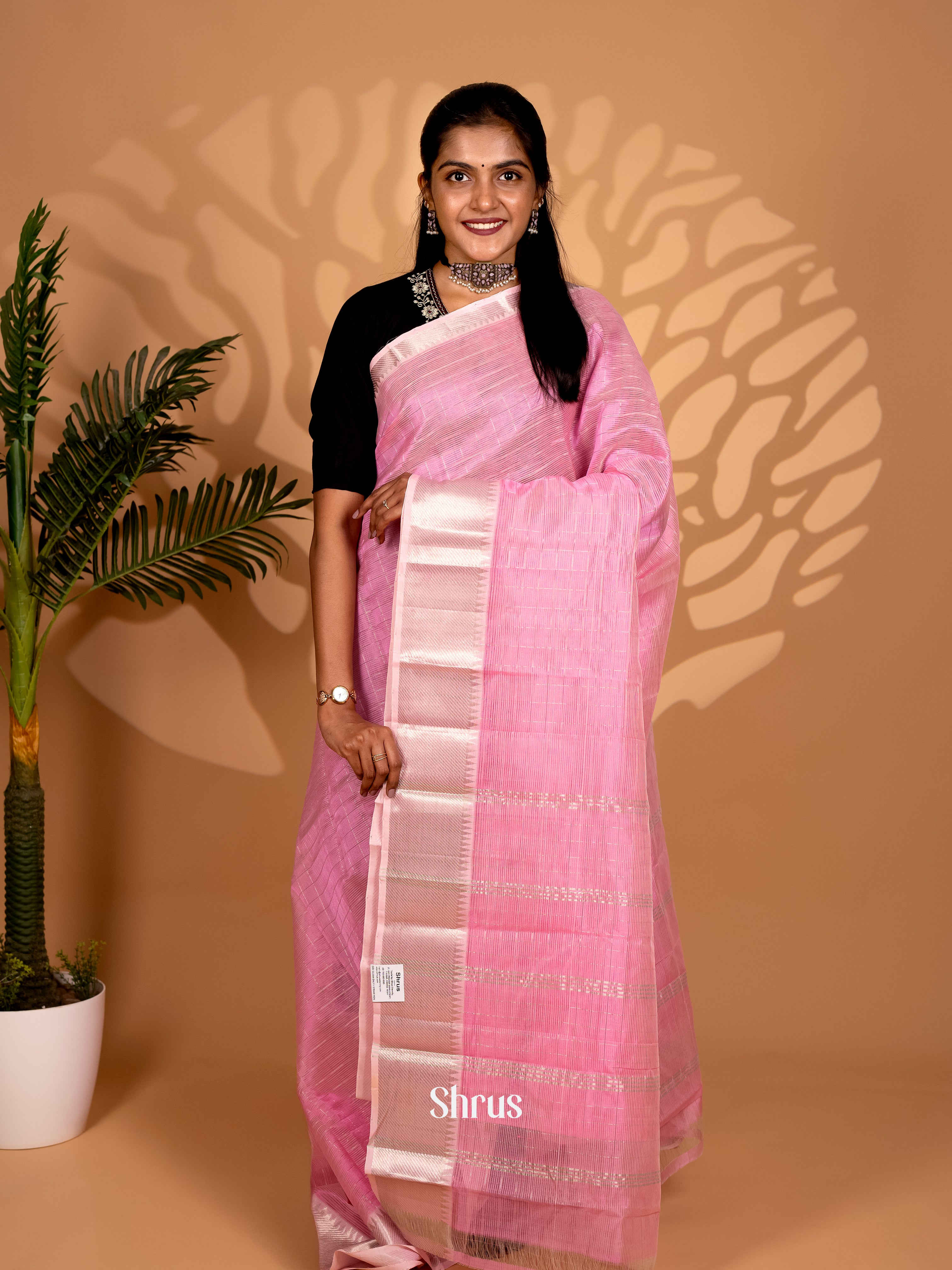 CKS25040 - Mangalagiri silkcotton Saree - Shop on Shrus.com