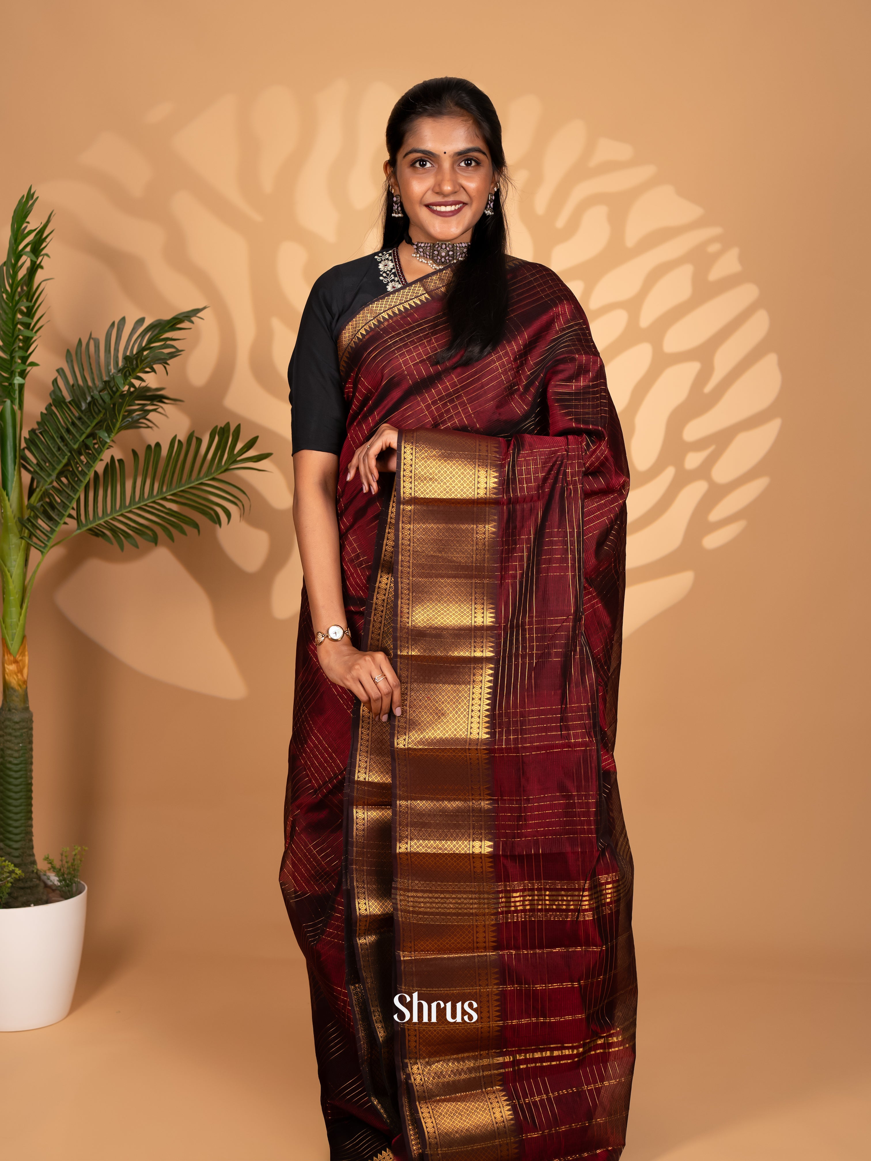 CKS25050 - Mangalagiri silkcotton Saree