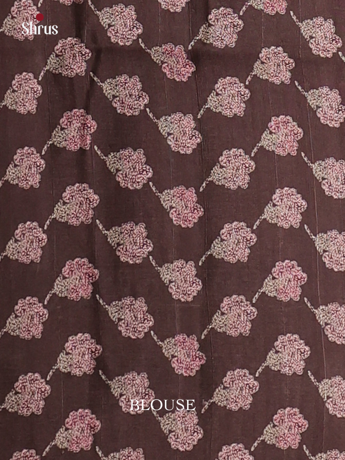 Black - Printed Tussar saree - CKS25063 - Shop on Shrus.com