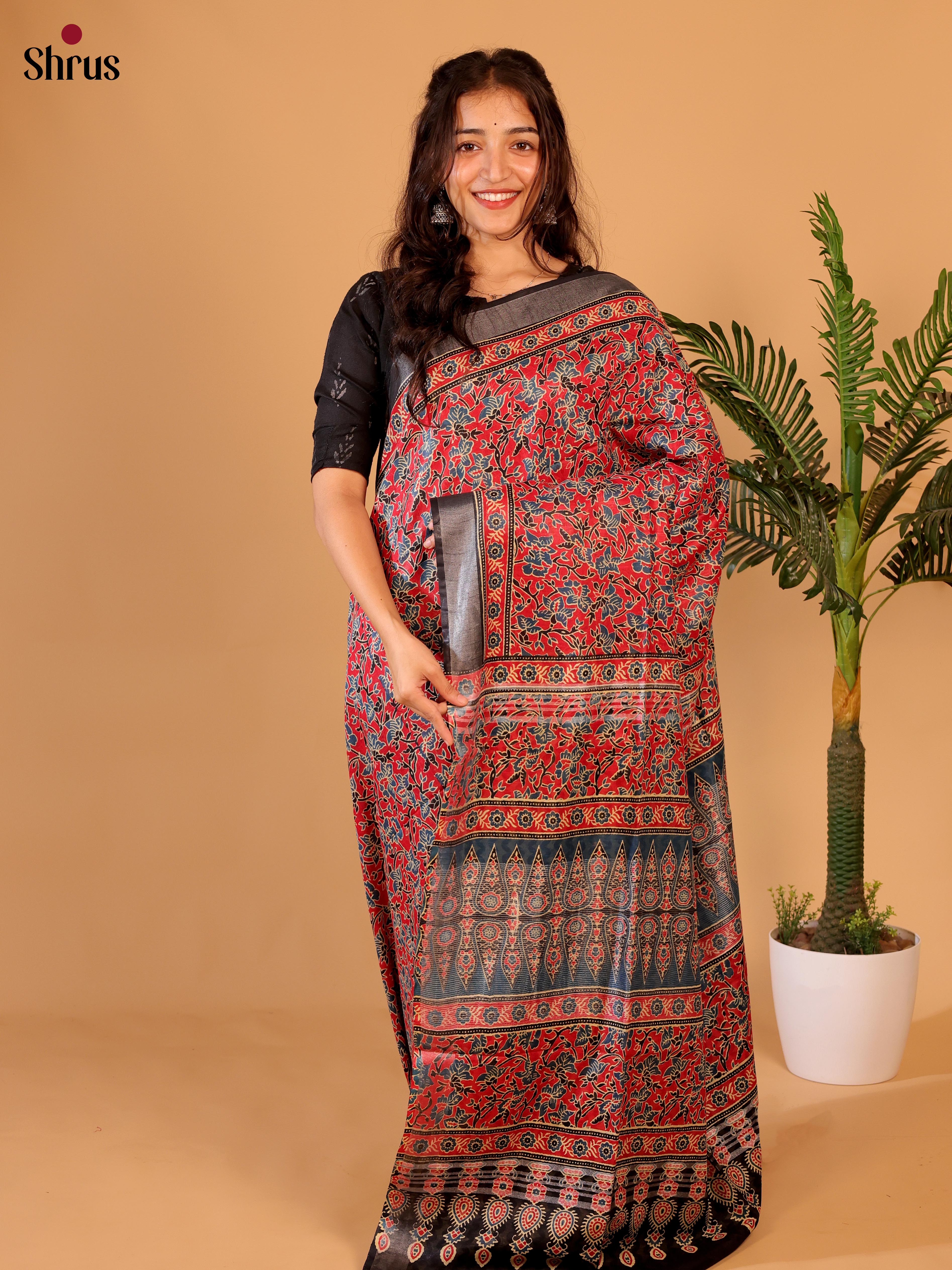 CKS25144 - Linen Cotton Saree