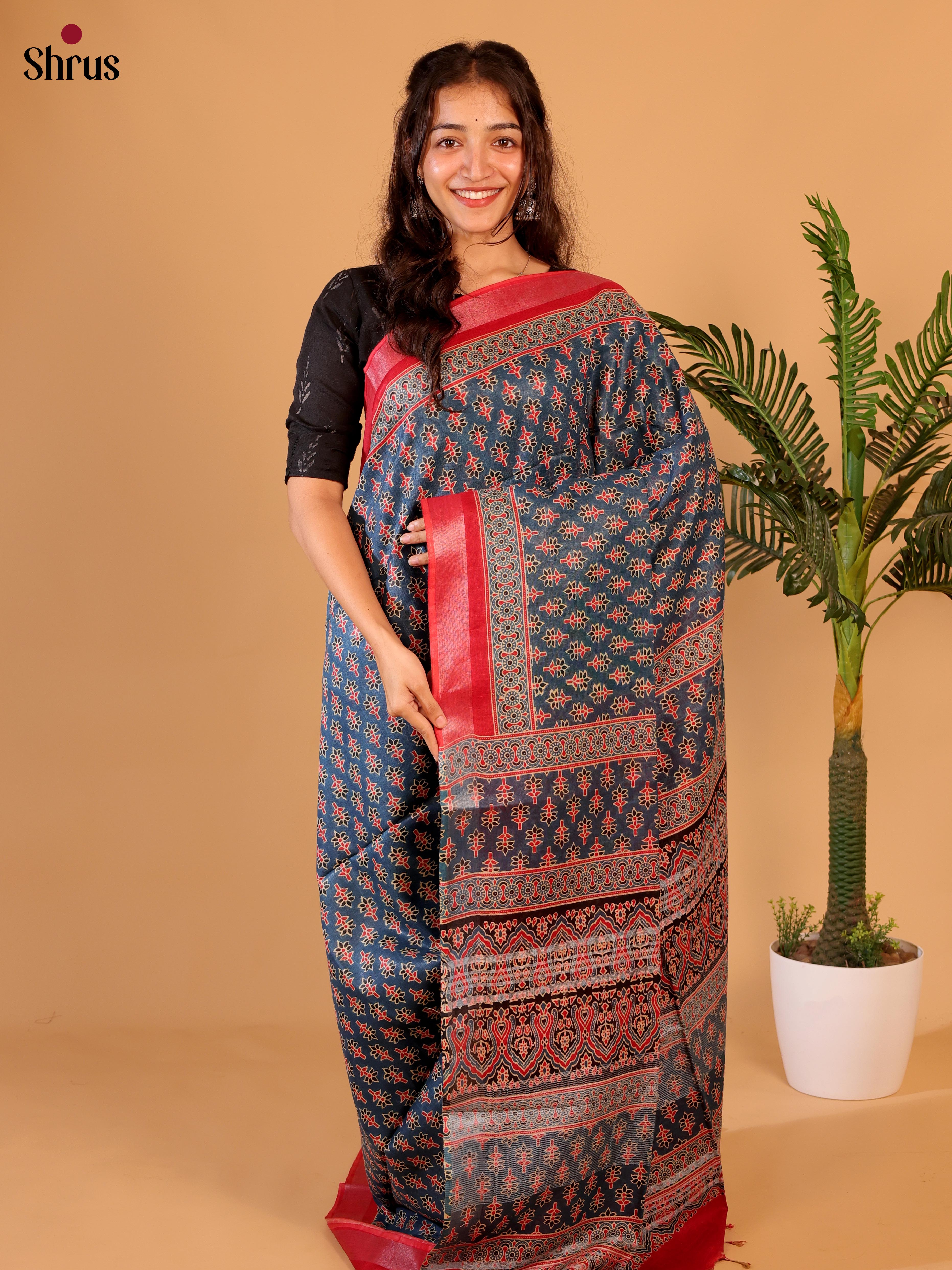 CKS25148 - Linen Cotton Saree