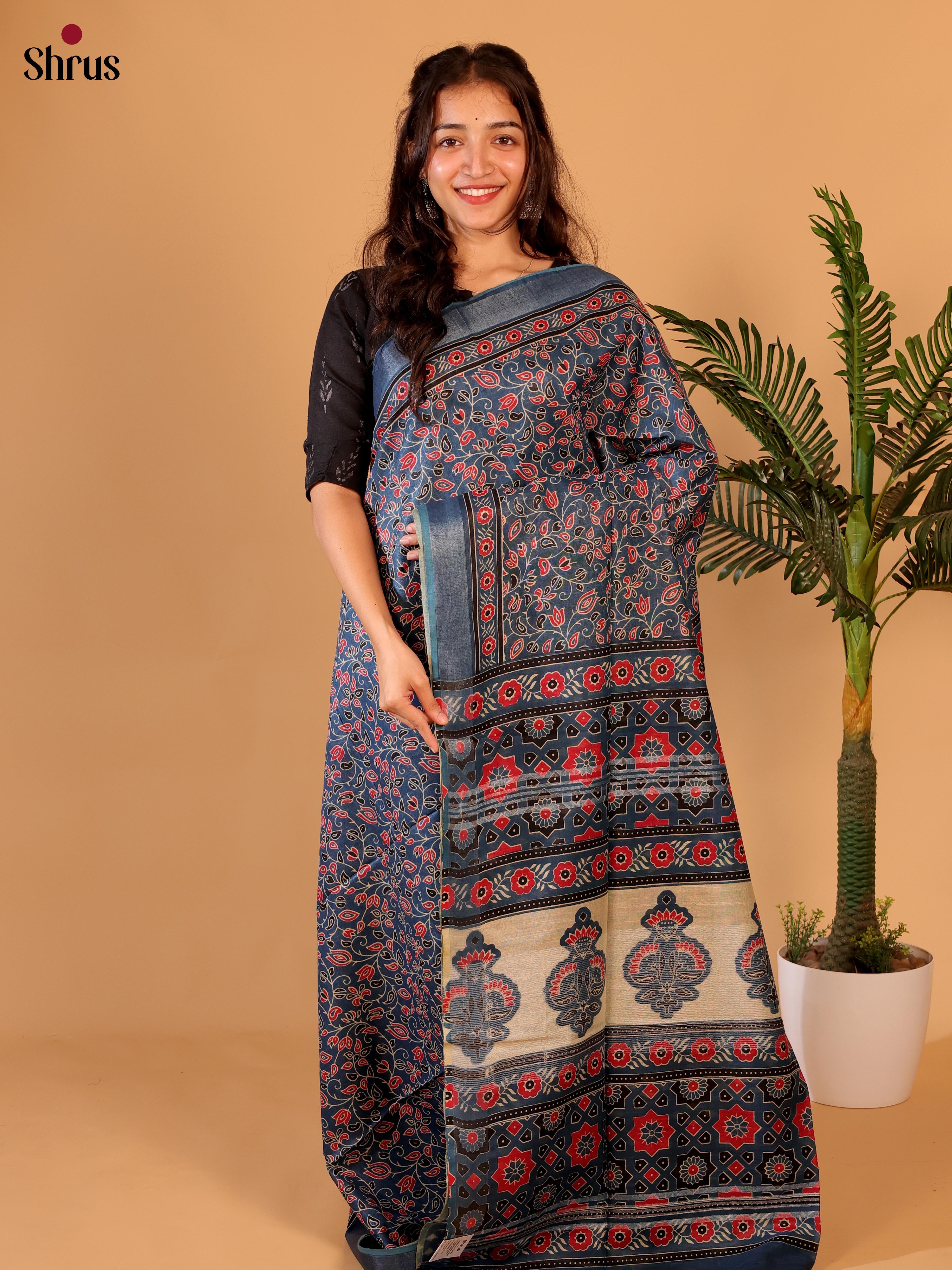 CKS25149 - Linen Cotton Saree