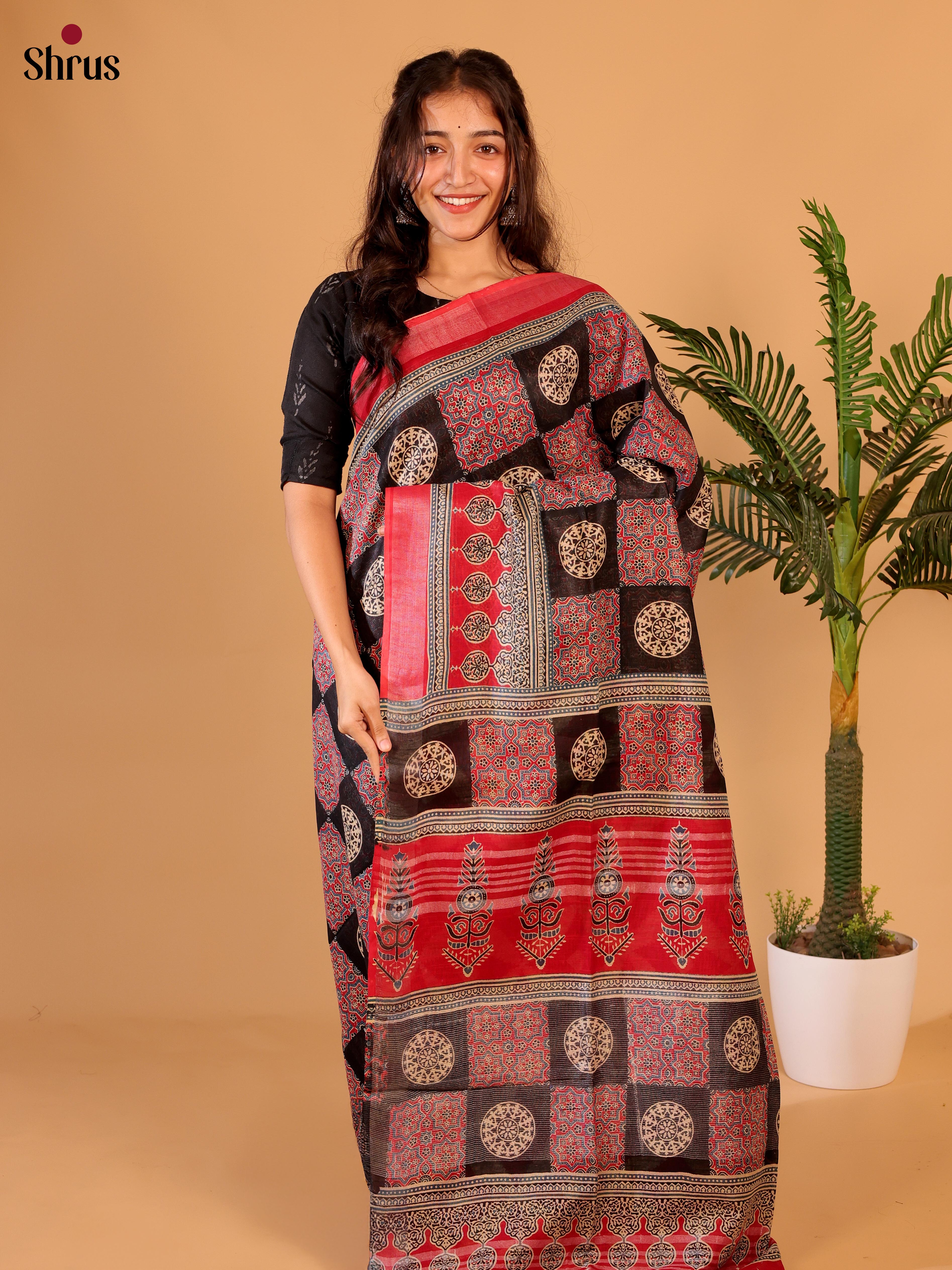 CKS25155 - Linen Cotton Saree