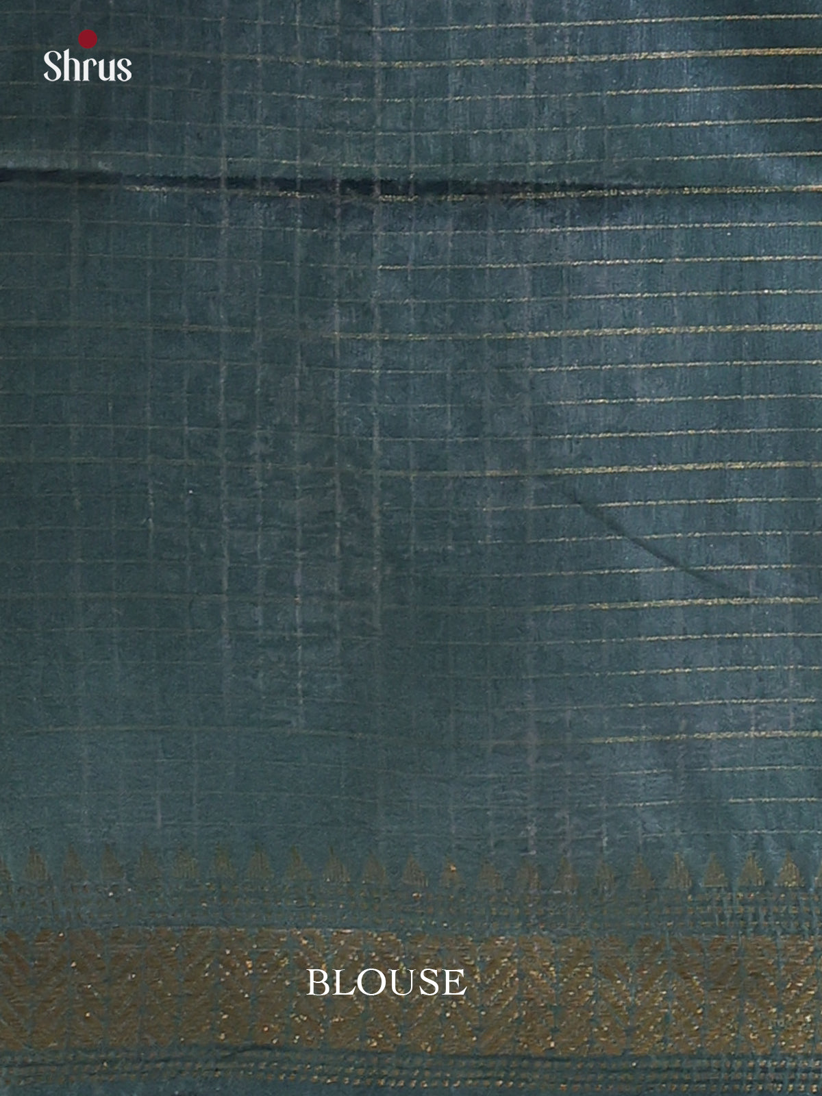 Dark Green - Semi Tussar Saree