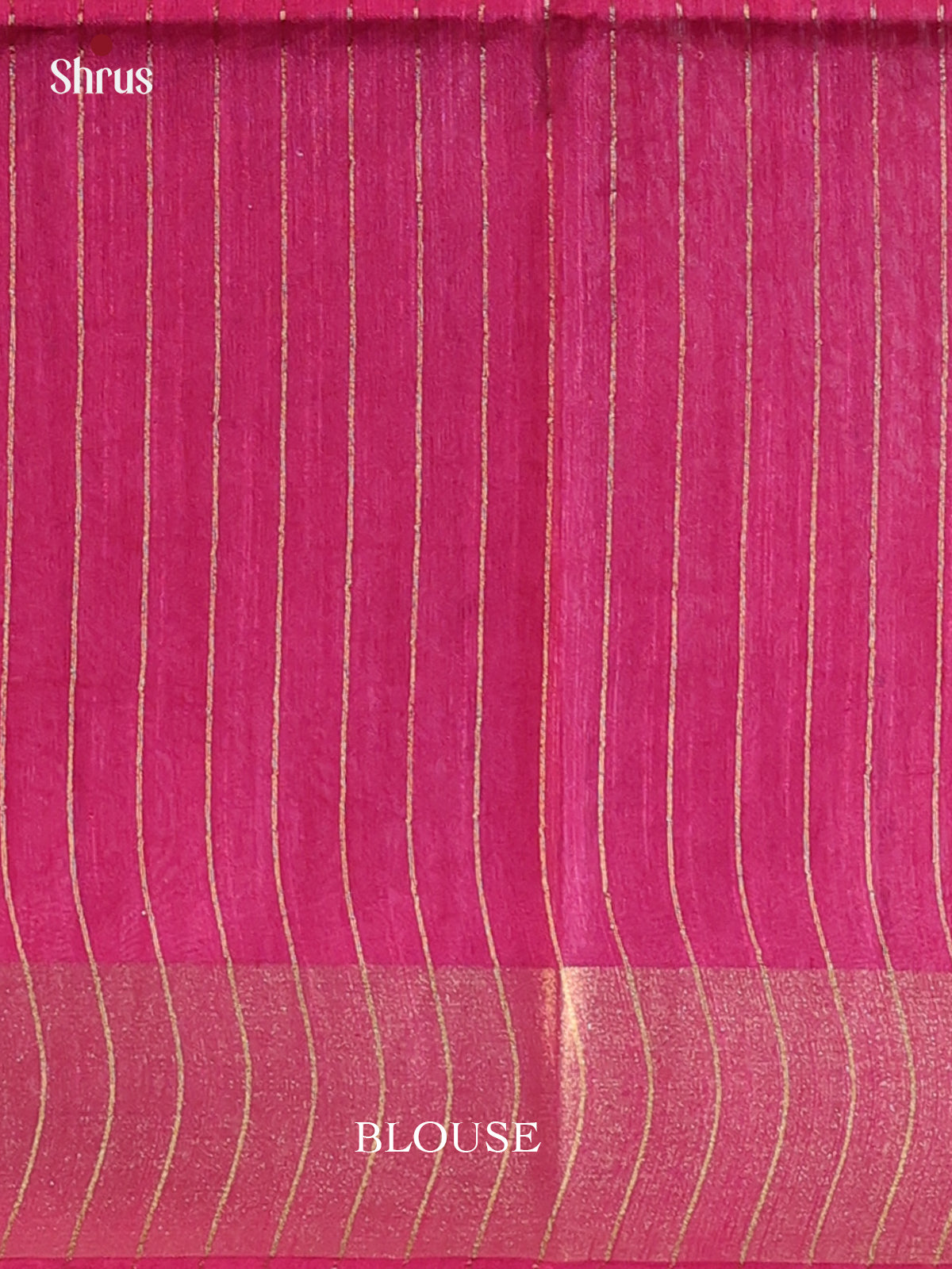 Maroon - Semi Tussar Saree