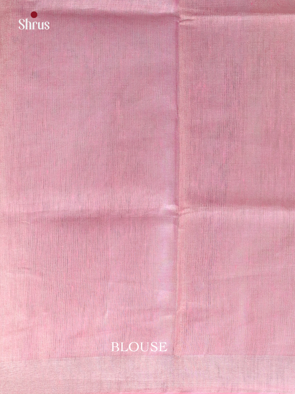 Pink & Silver - Linen Saree