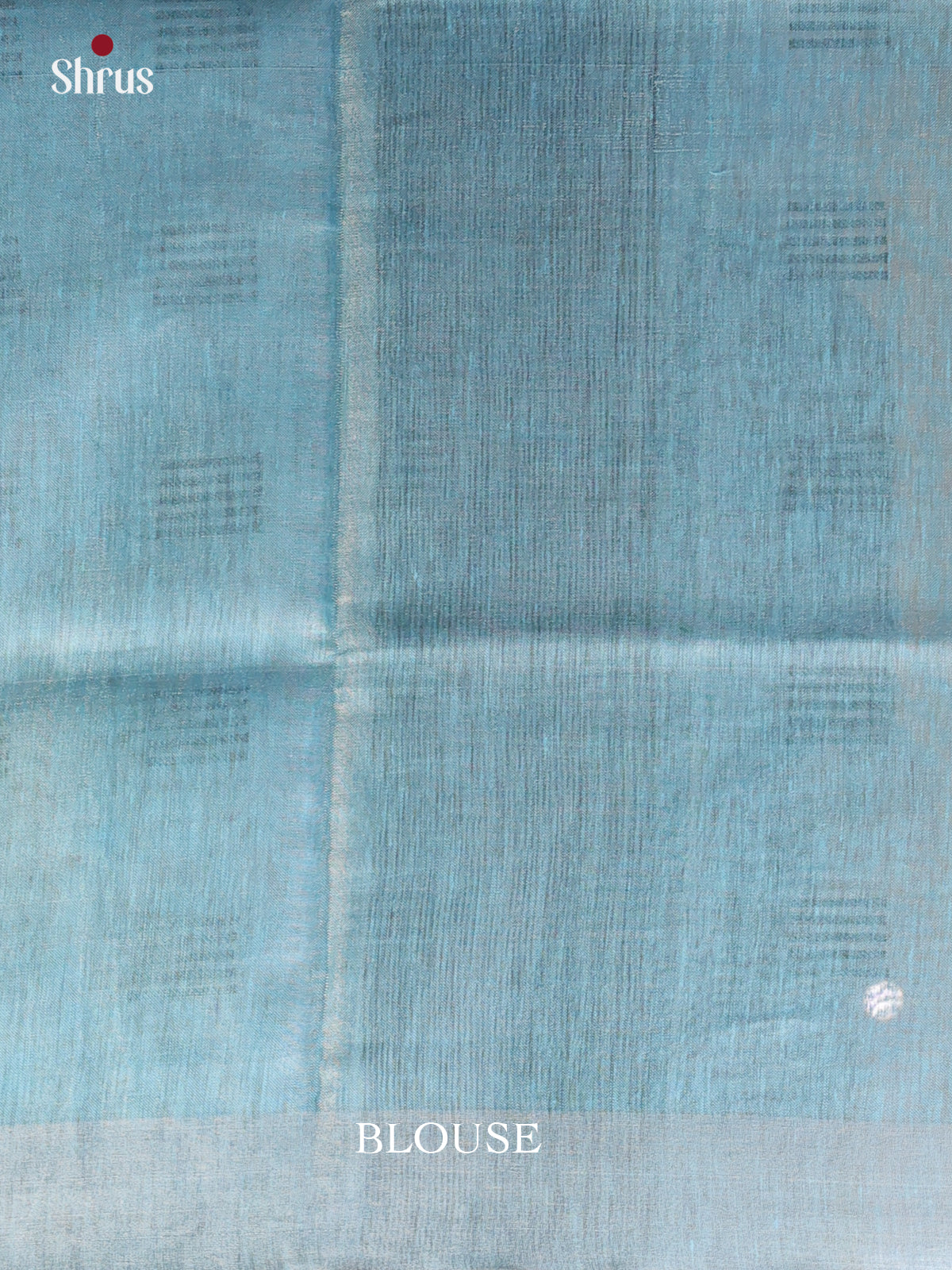 Blue - Linen Saree