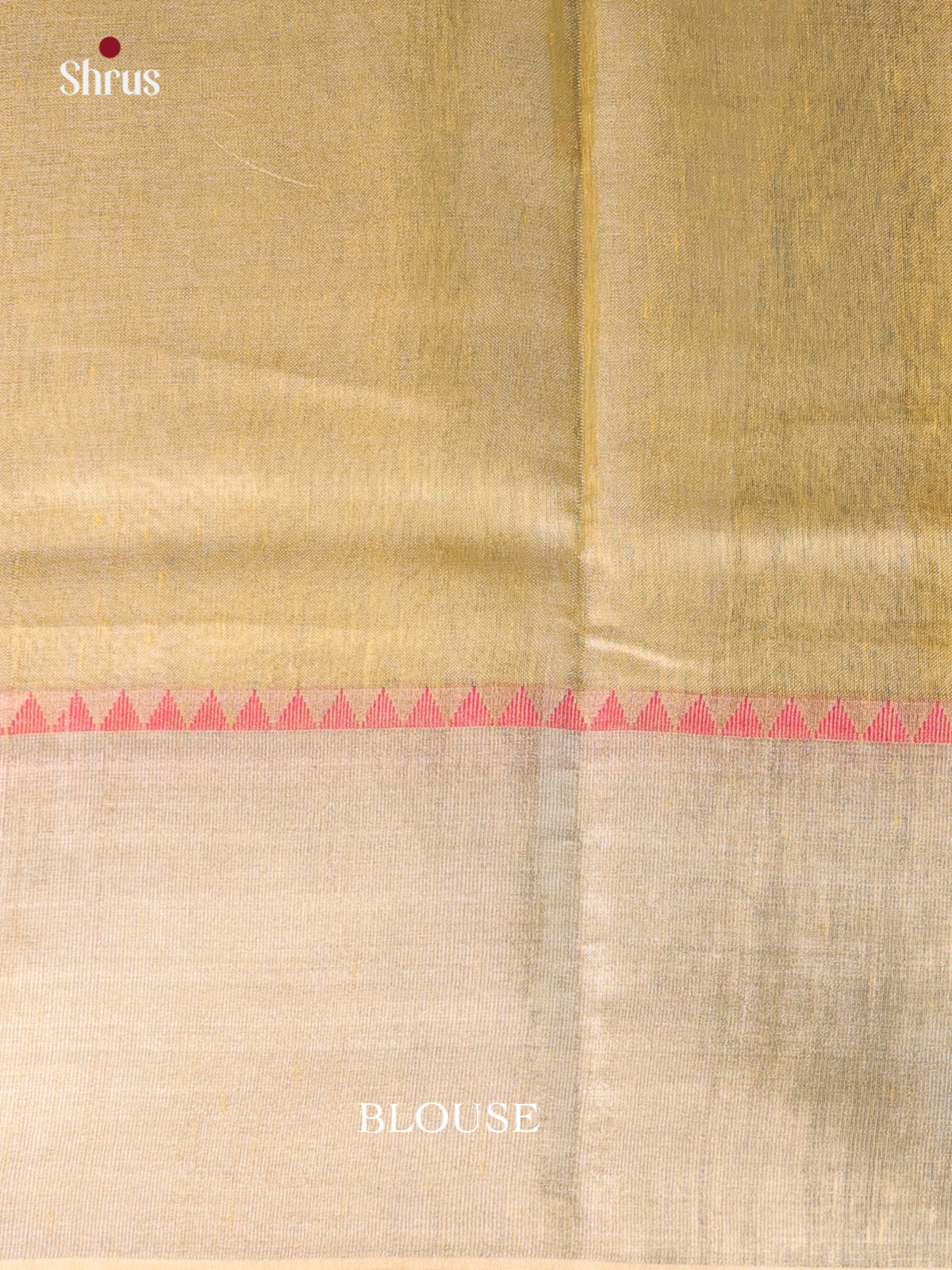 Yellow - Linen Saree