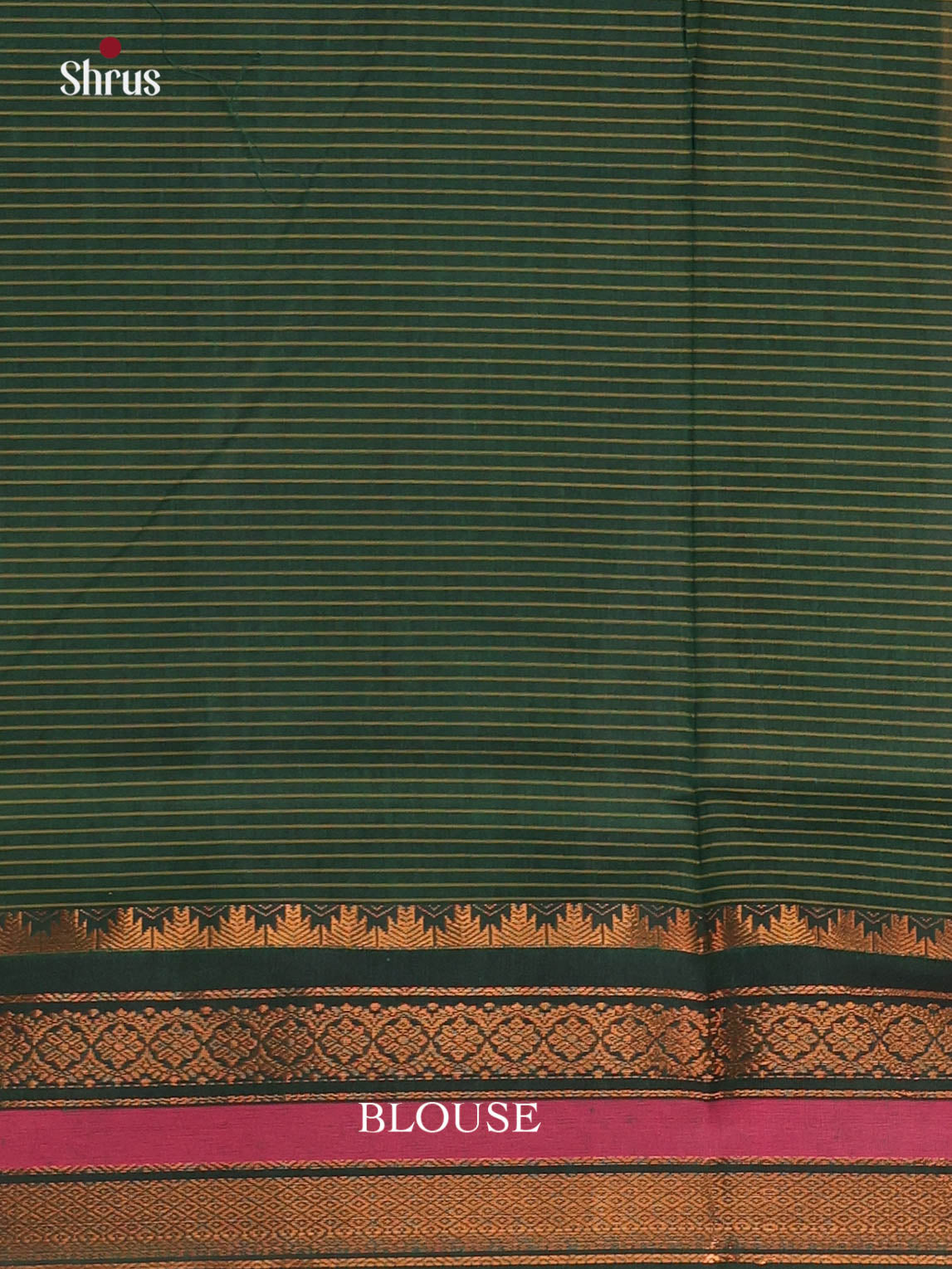 Purple & Green - Kalyani Cotton Saree