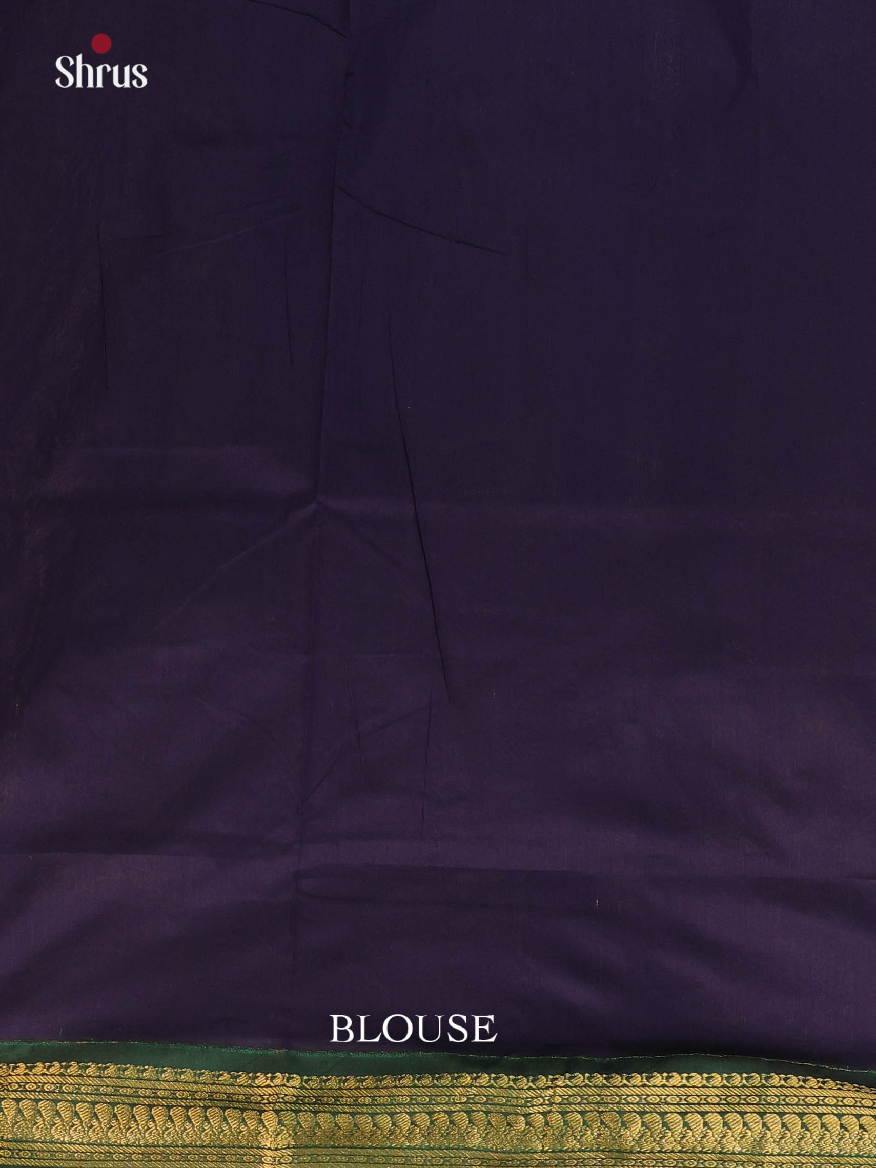 Elachi Green & Violet - Kalyani Cotton Saree - Shop on Shrus.com