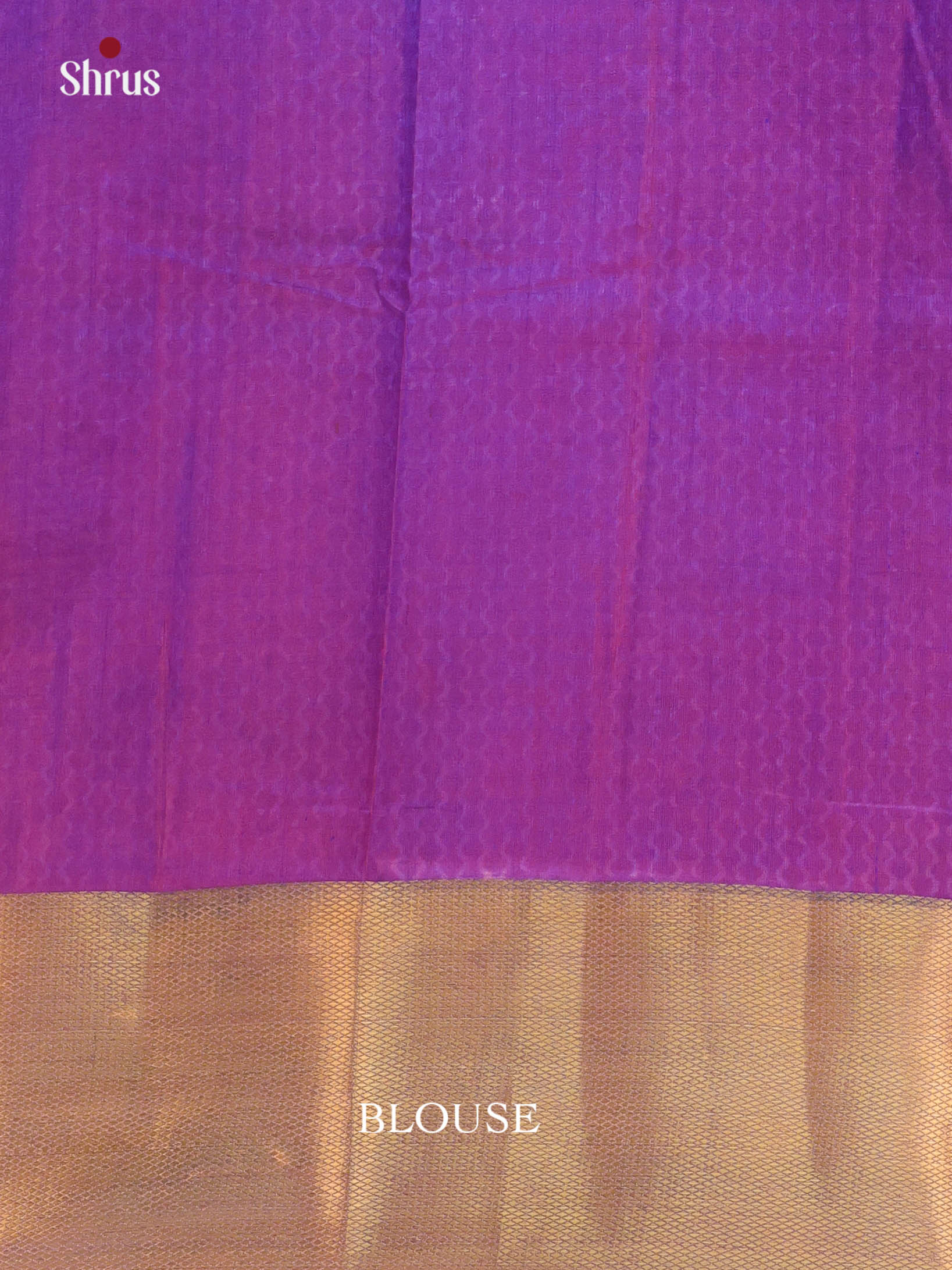 Purple - Semi Patola Saree