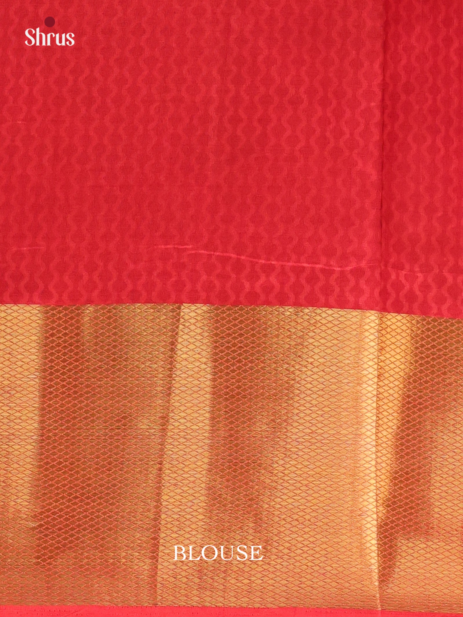 Maroon & Red - Semi Patola Saree