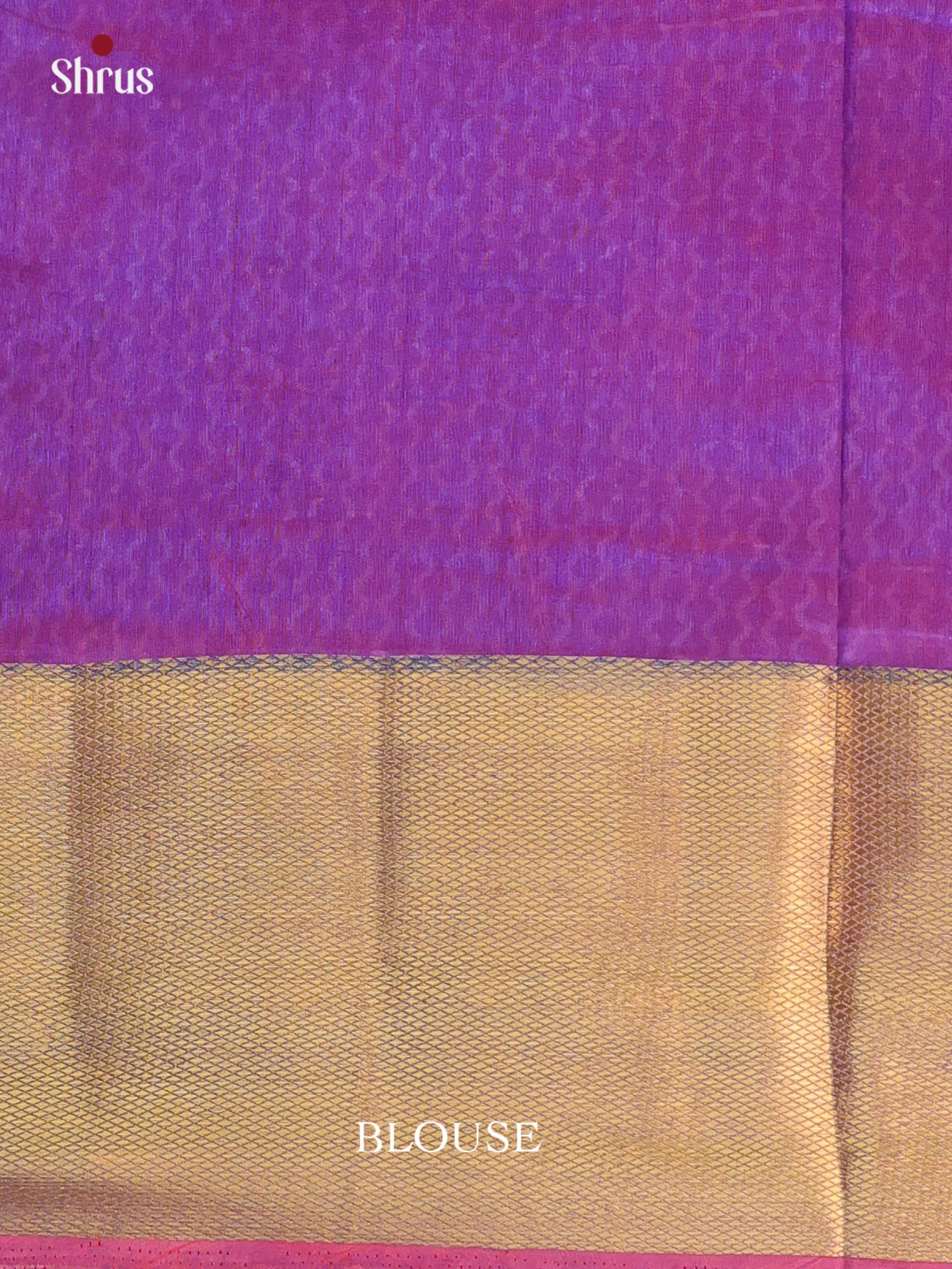 Pink & Purple - Semi Patola Saree - Shop on Shrus.com