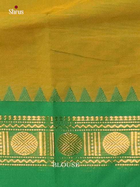 Lite Green & Green - Chettinad Cotton