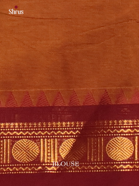 Mustard & Maroon - Chettinad Cotton