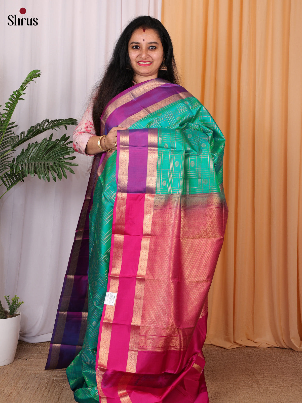 CKS29074 - Kanchipuram silk Saree