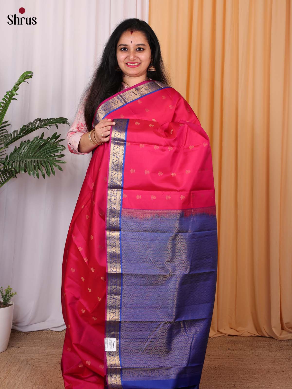 CKS29090 - Kanchipuram silk Saree