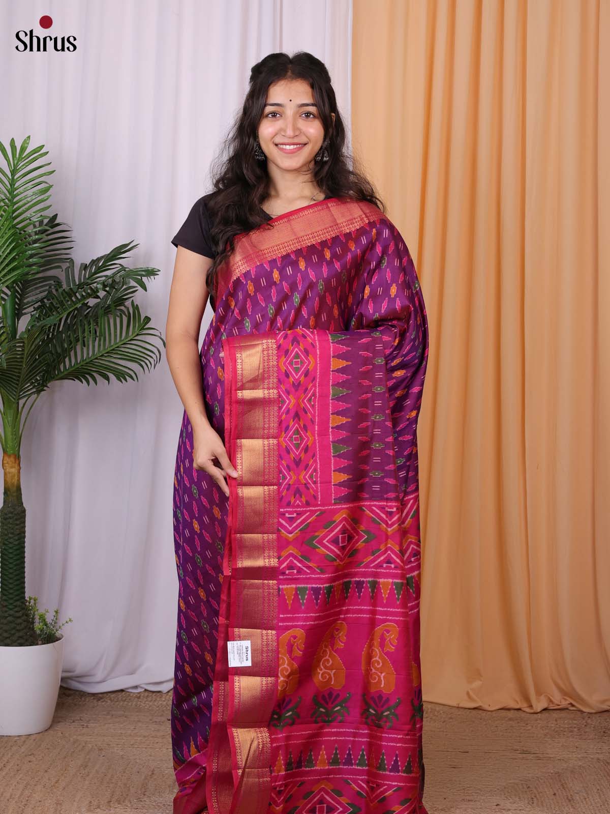 CKS29141 - Semi Patola Saree