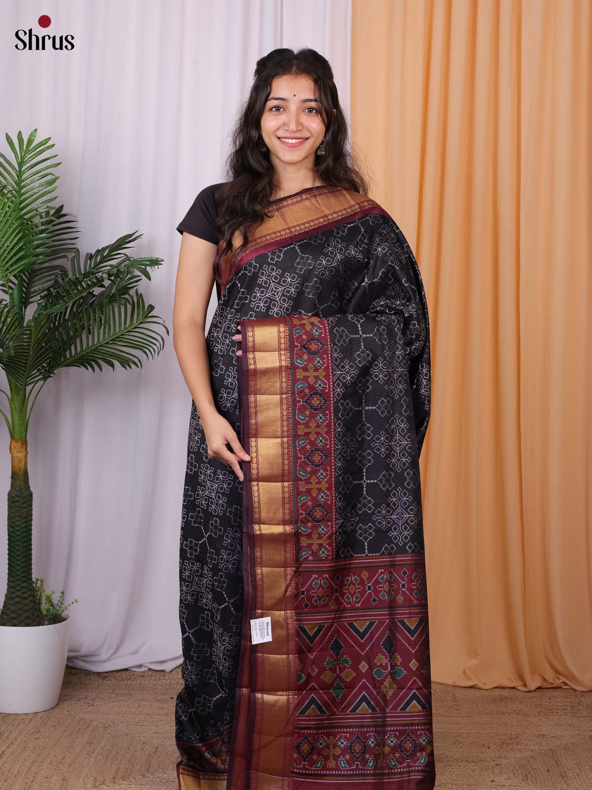 CKS29163 - Semi Patola Saree