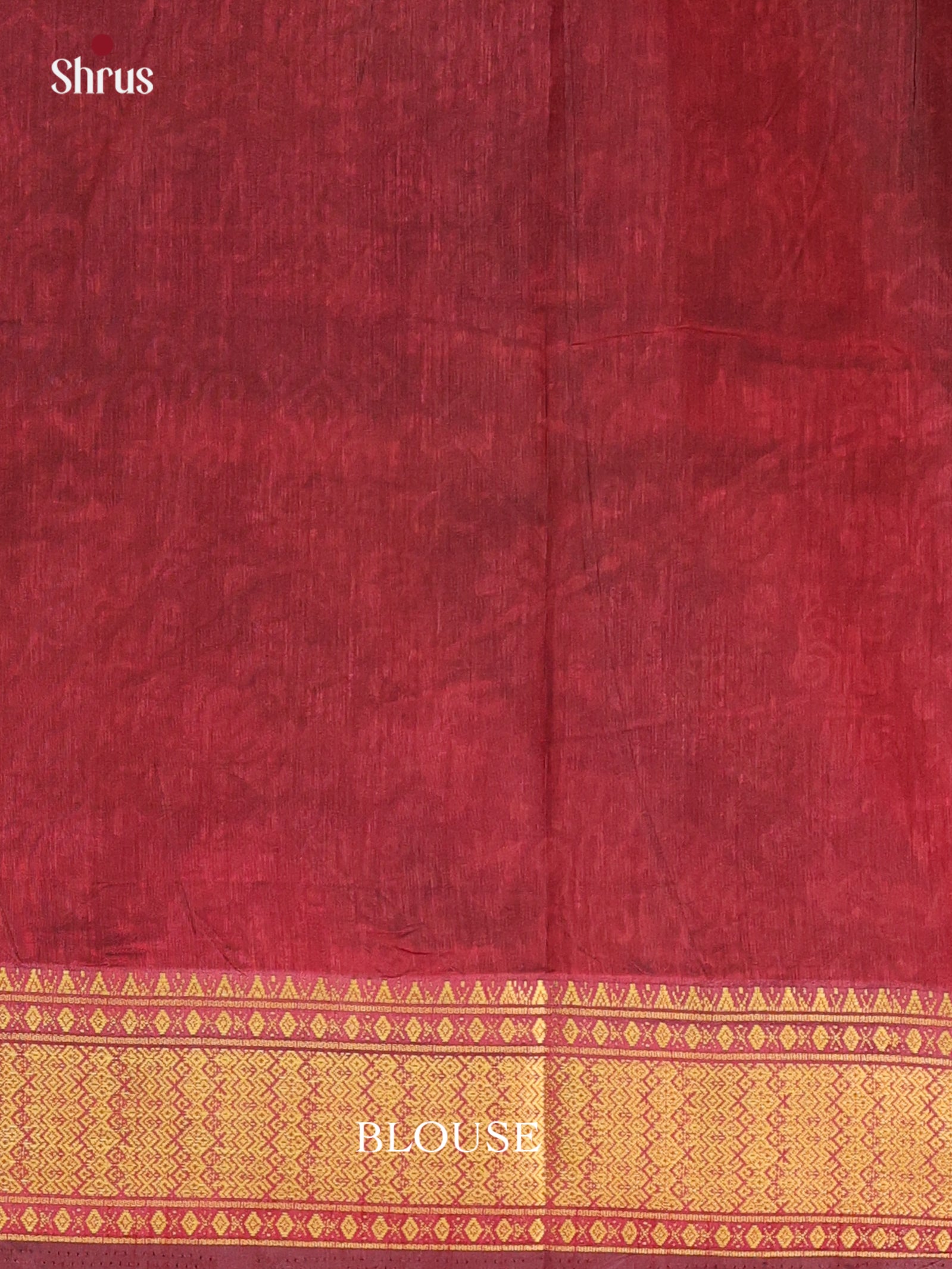 Black & Maroon - Semi Patola Saree - Shop on Shrus.com