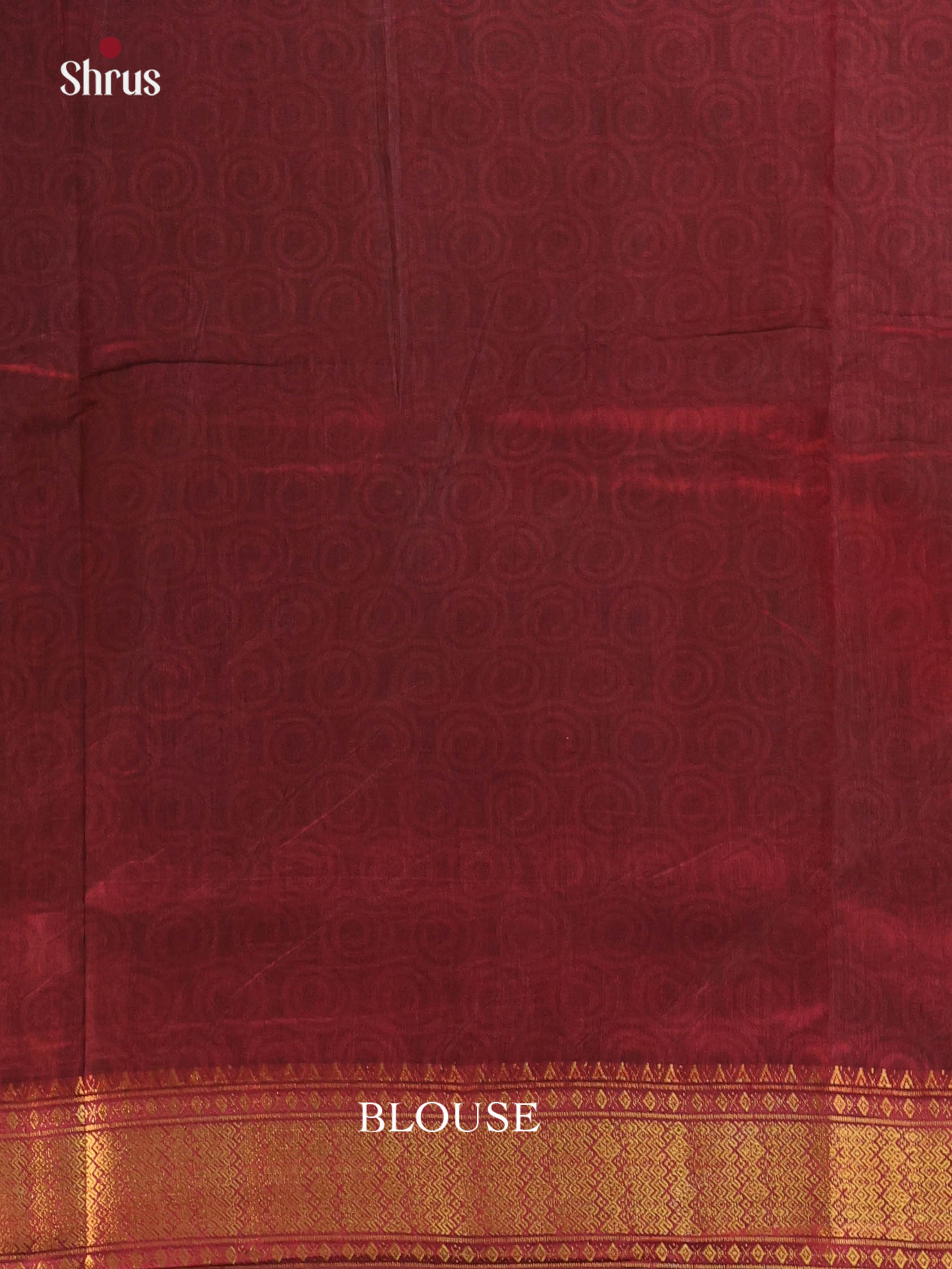 Black & Maroon - Semi Patola Saree - Shop on Shrus.com