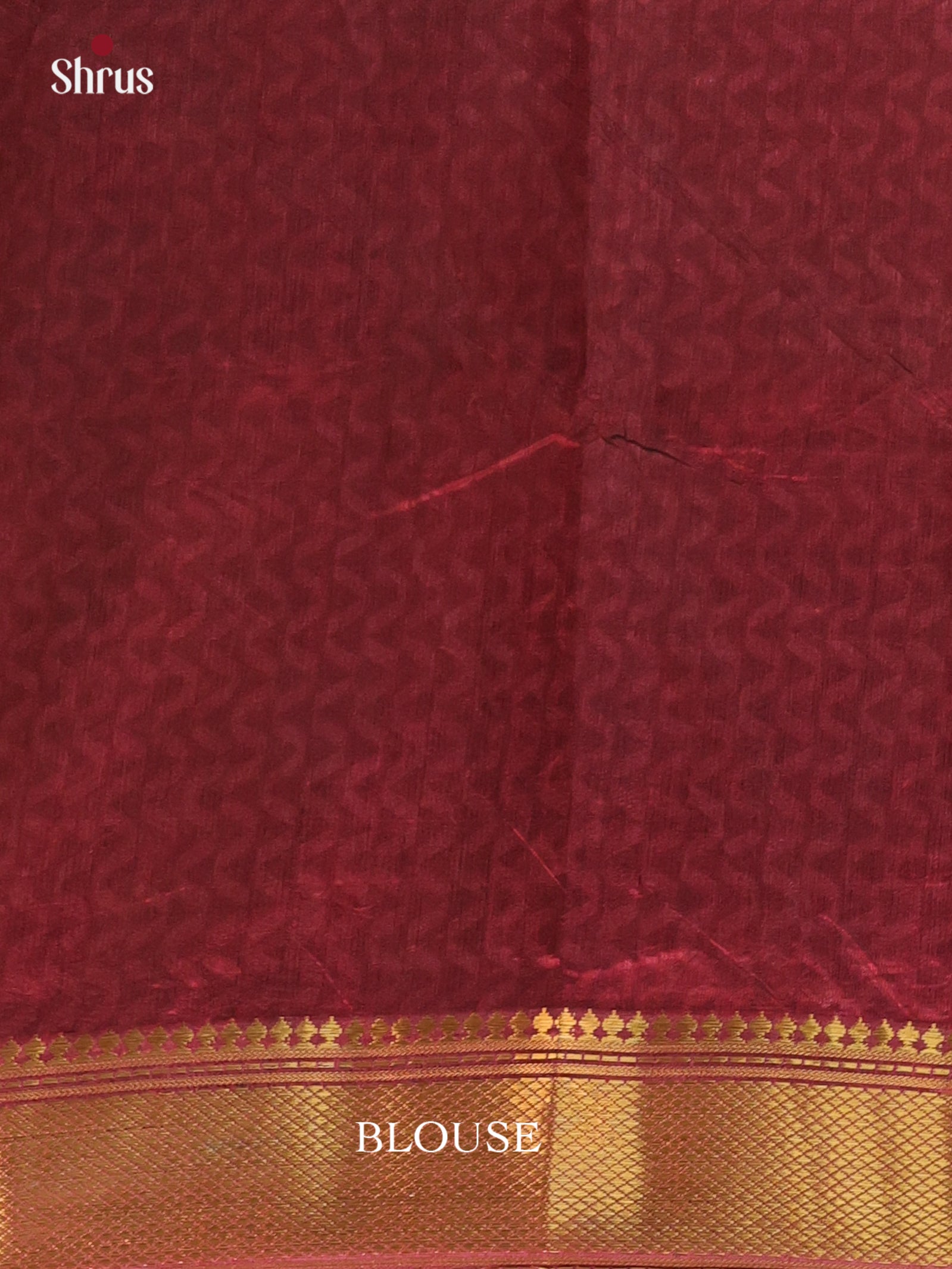 Black & Maroon - Semi Patola Saree - Shop on Shrus.com