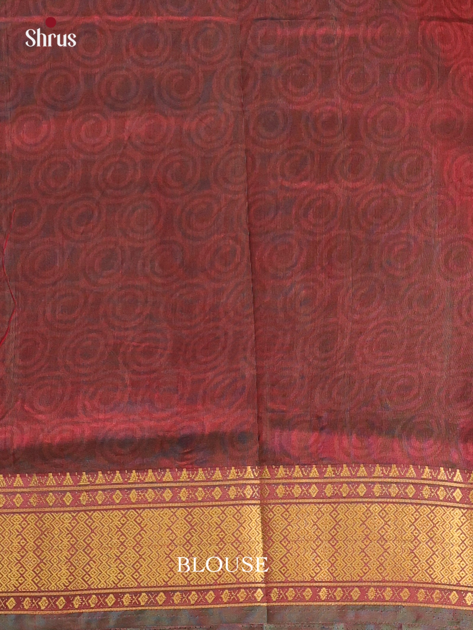 Green & Brown - Semi Patola Saree - Shop on Shrus.com