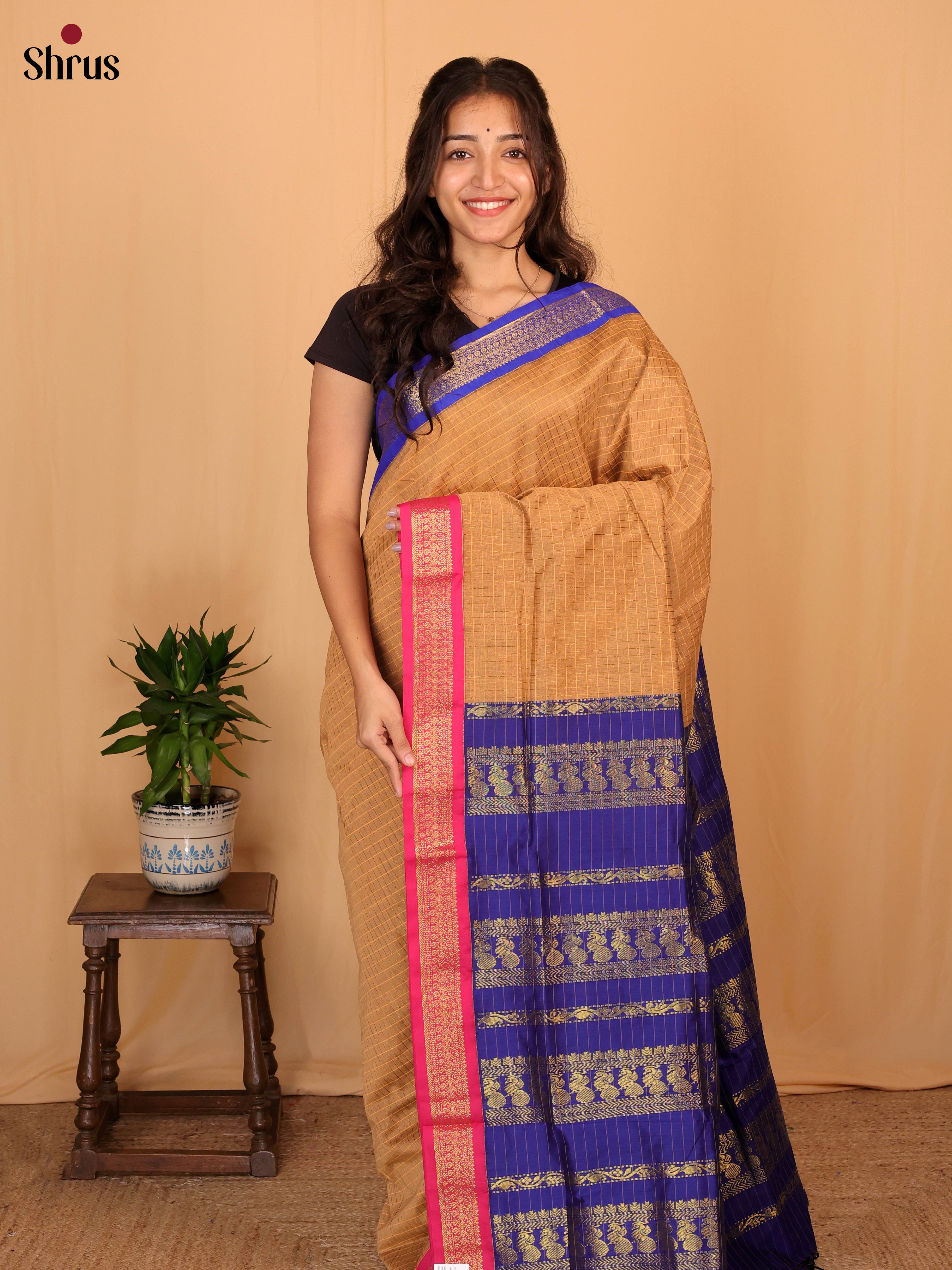 CLS05024- Kalyani Cotton Saree - Shop on Shrus.com