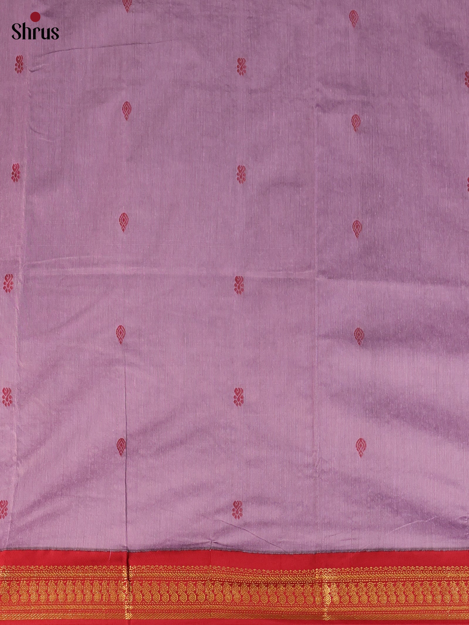 Lavender & Maroon - Kalyani Cotton salwar unstitch