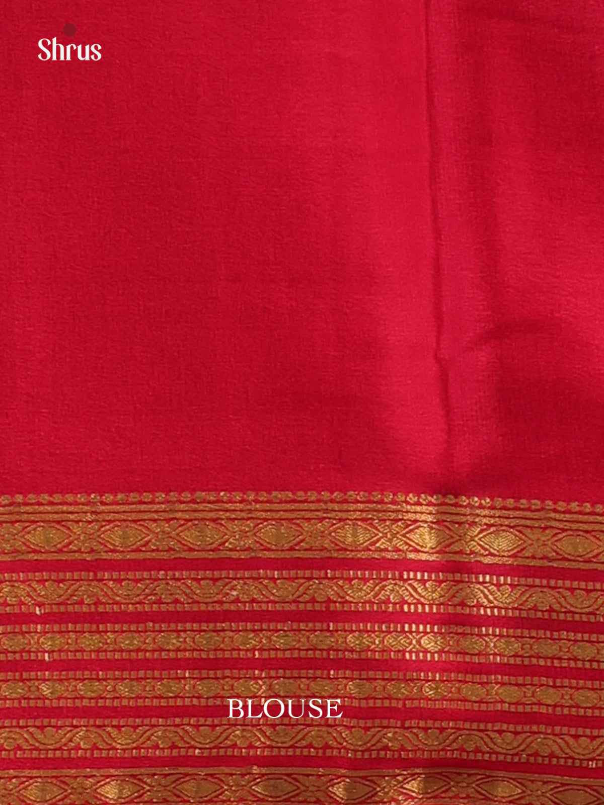 Lavender & Maroon - Mysore Silk Saree