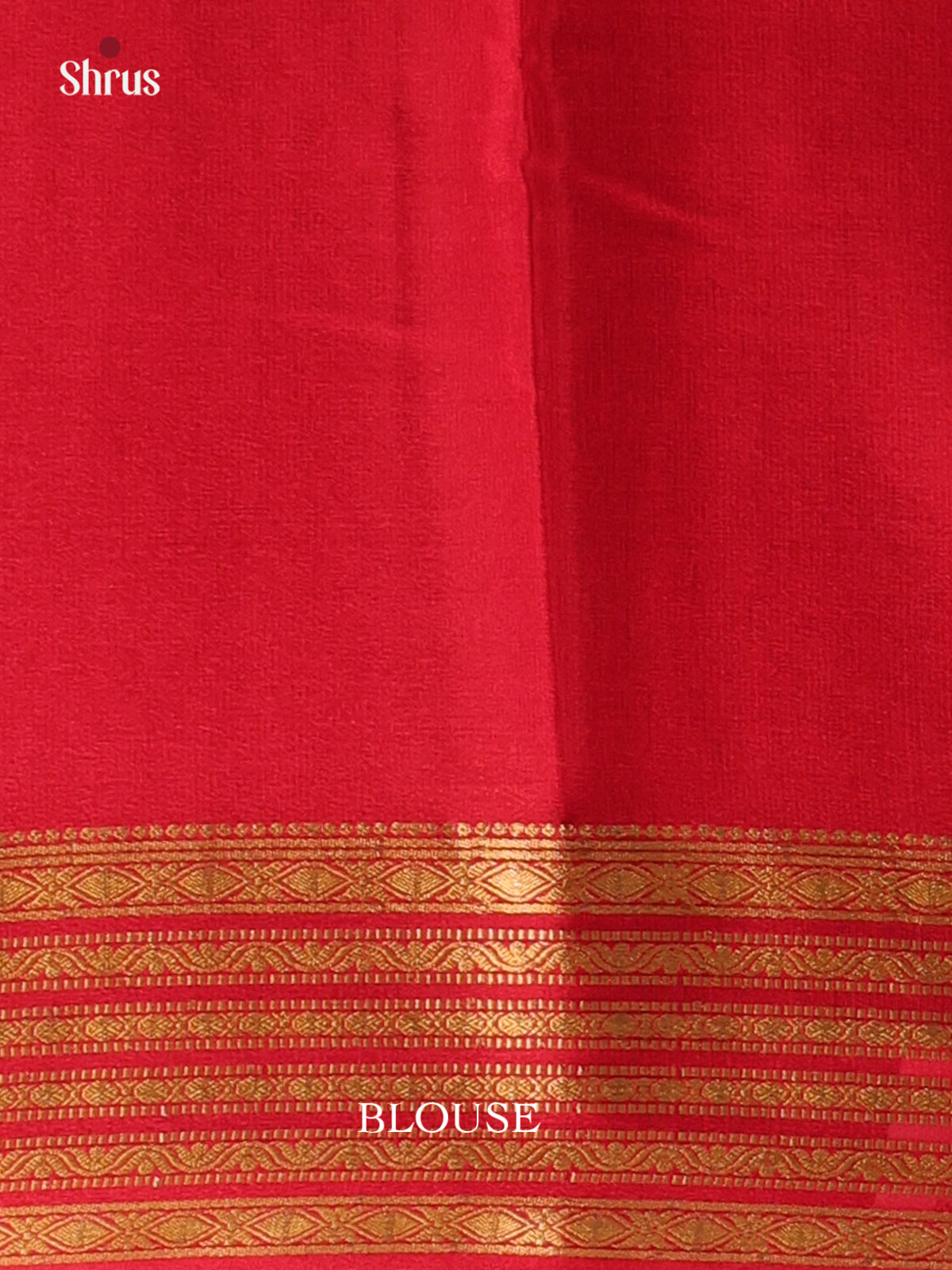 Pink & Maroon - Mysore Silk Saree - Shop on Shrus.com