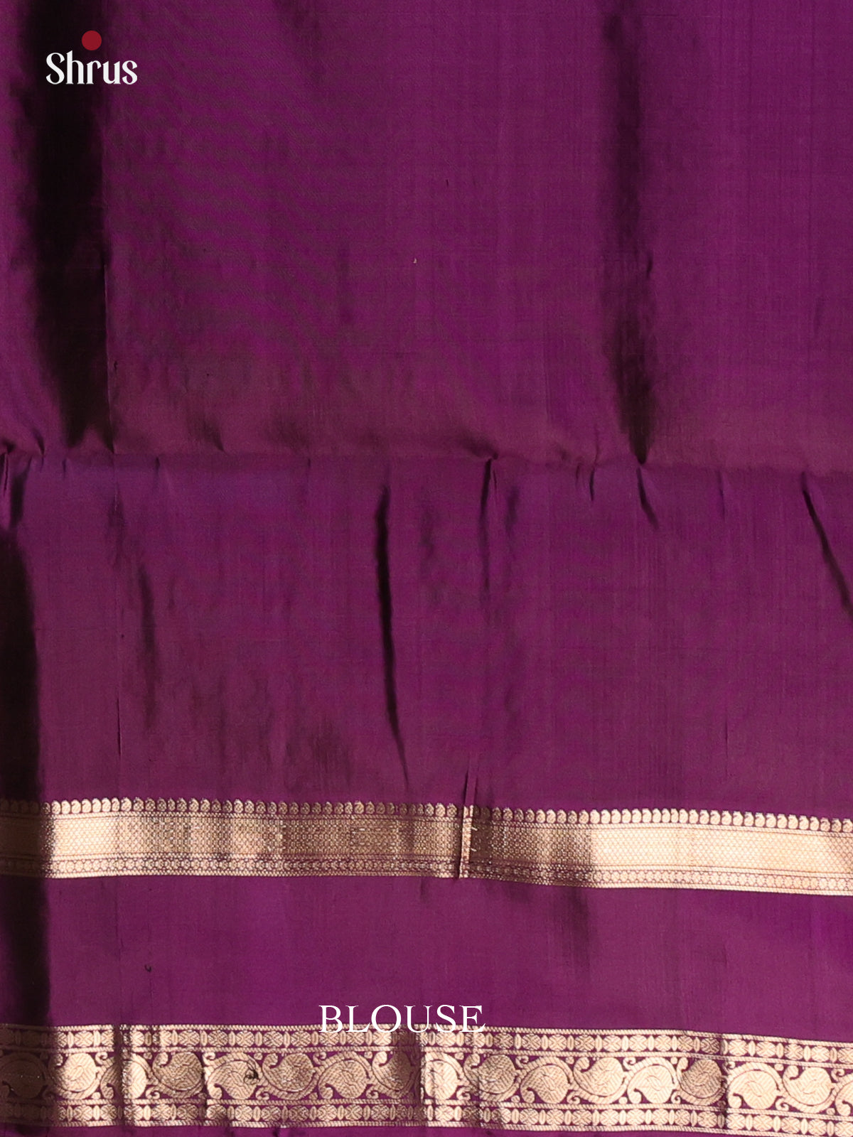 Violet & Purple - Soft Silk Saree