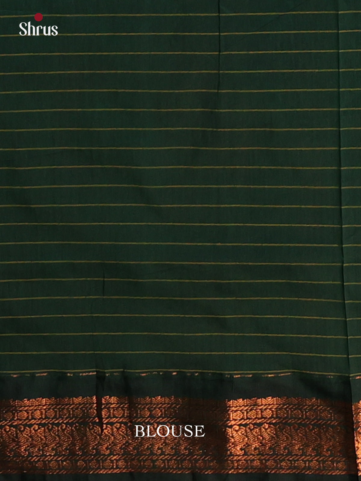 Elachi Green & Green - Kalyani Cotton Saree - Shop on Shrus.com