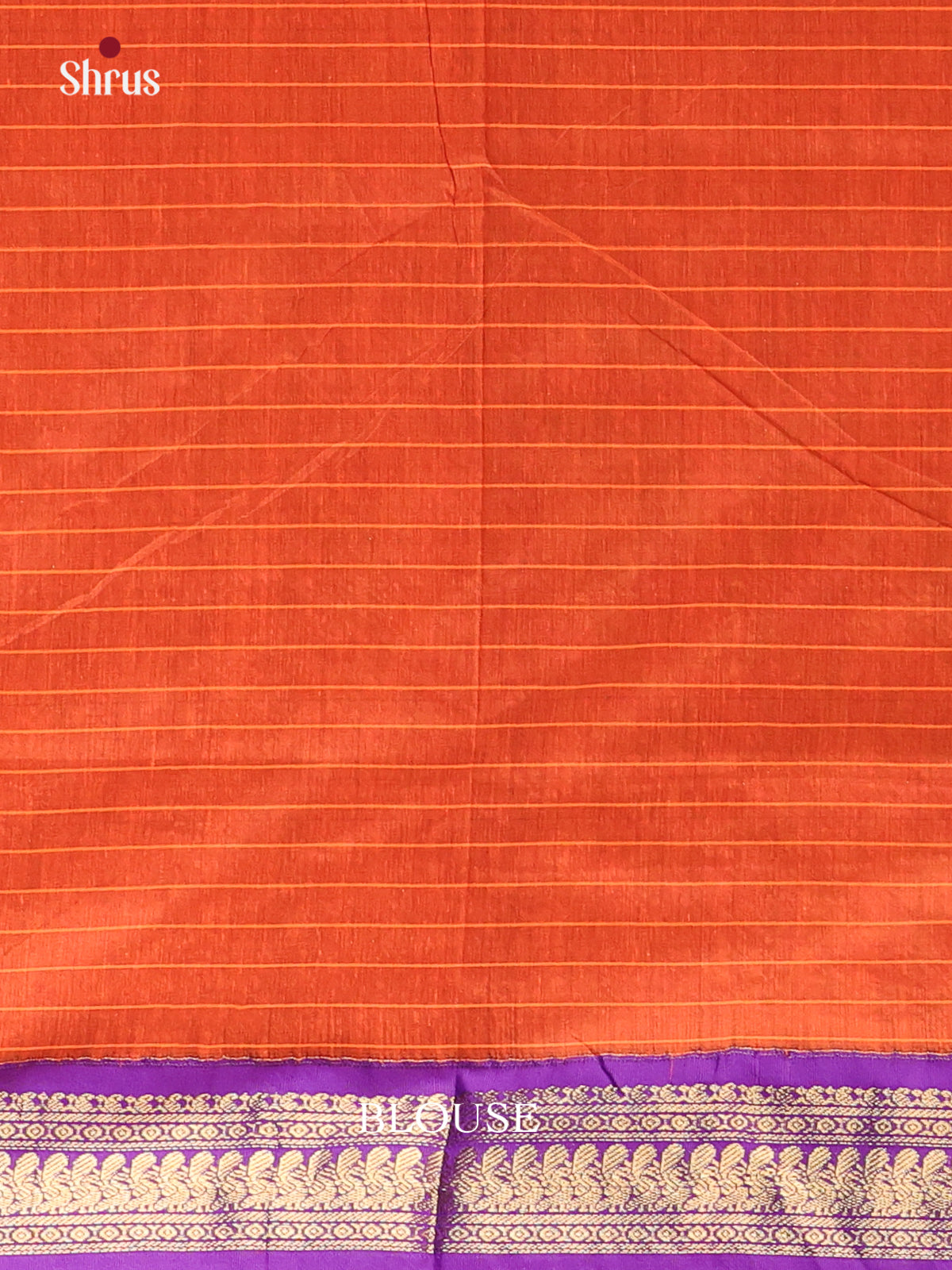 Lite Green & Orange - Kalyani Cotton Saree