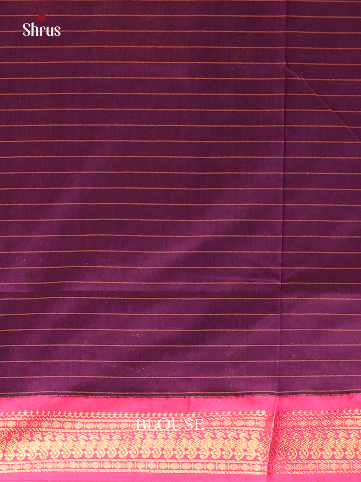 Mustard & Violet - Kalyani Cotton Saree