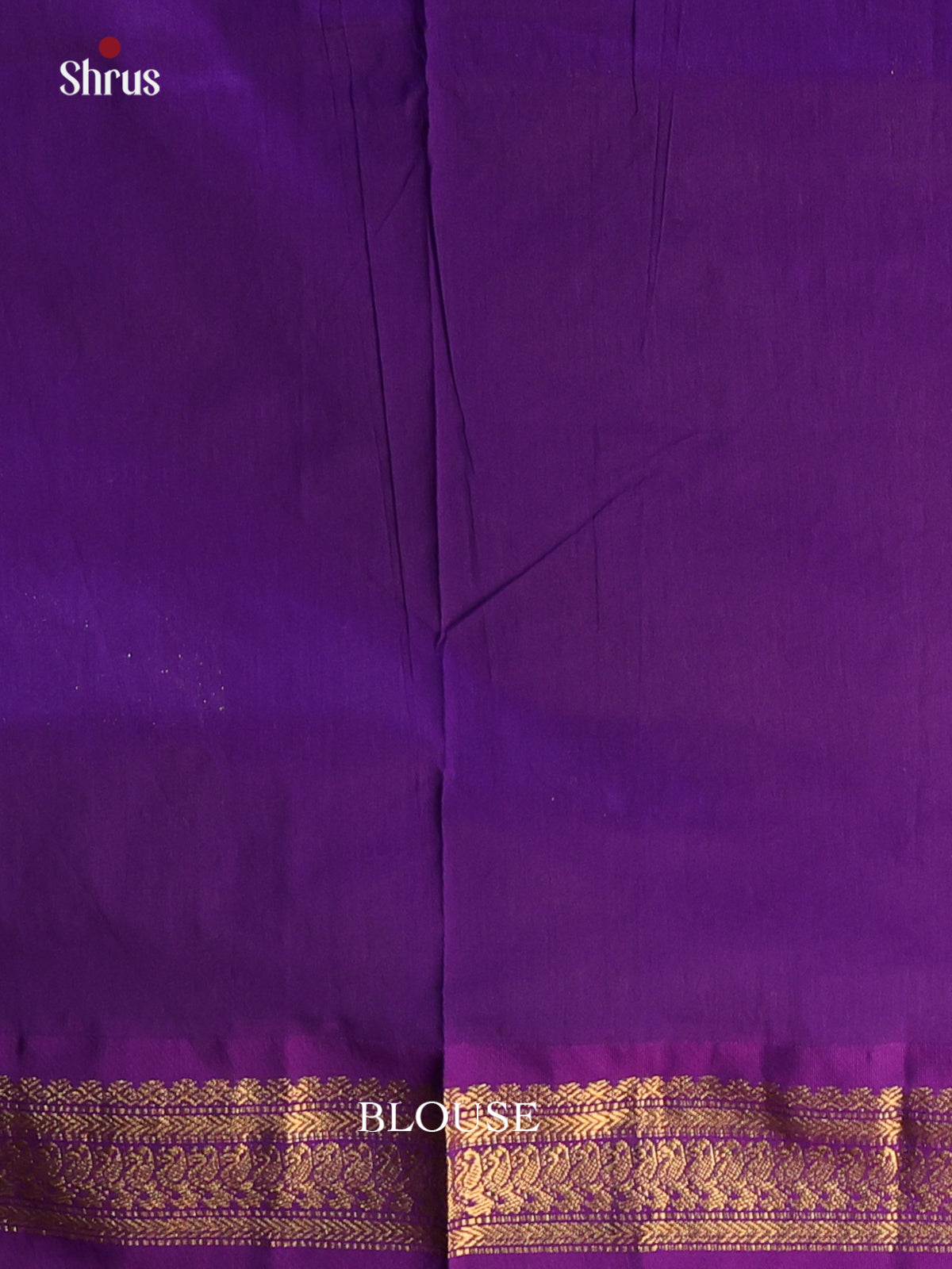 Orange & Violet - Kalyani Cotton Saree - Shop on Shrus.com