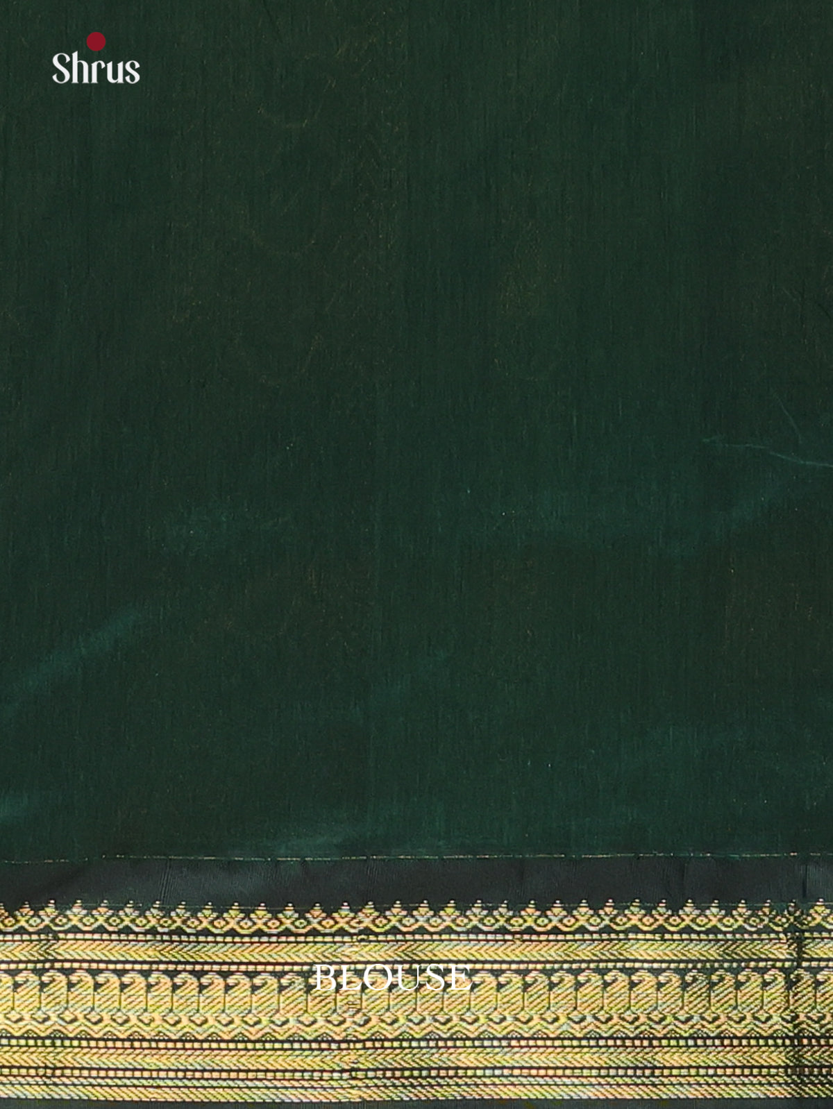 Parrot Green & Green - Kalyani Cotton Saree - Shop on Shrus.com