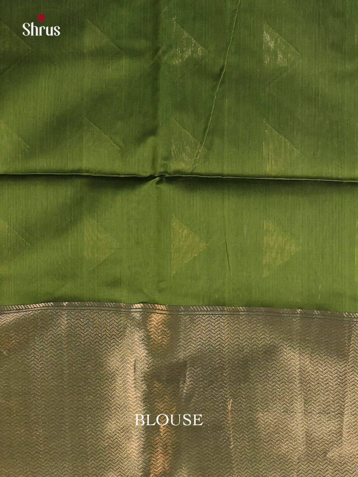 Green(Single Tone) - Maheshwari silkcotton Saree - Shop on Shrus.com