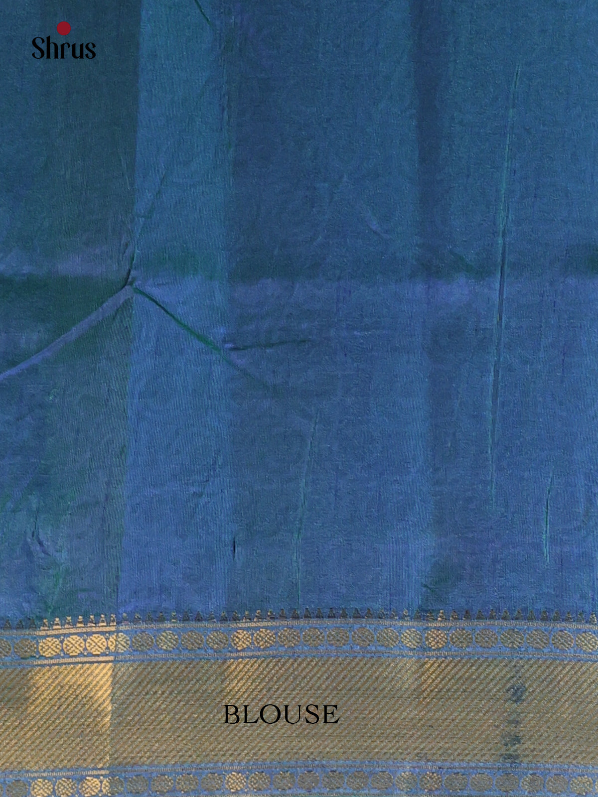 Green & Blue - Semi Patola Saree - Shop on Shrus.com