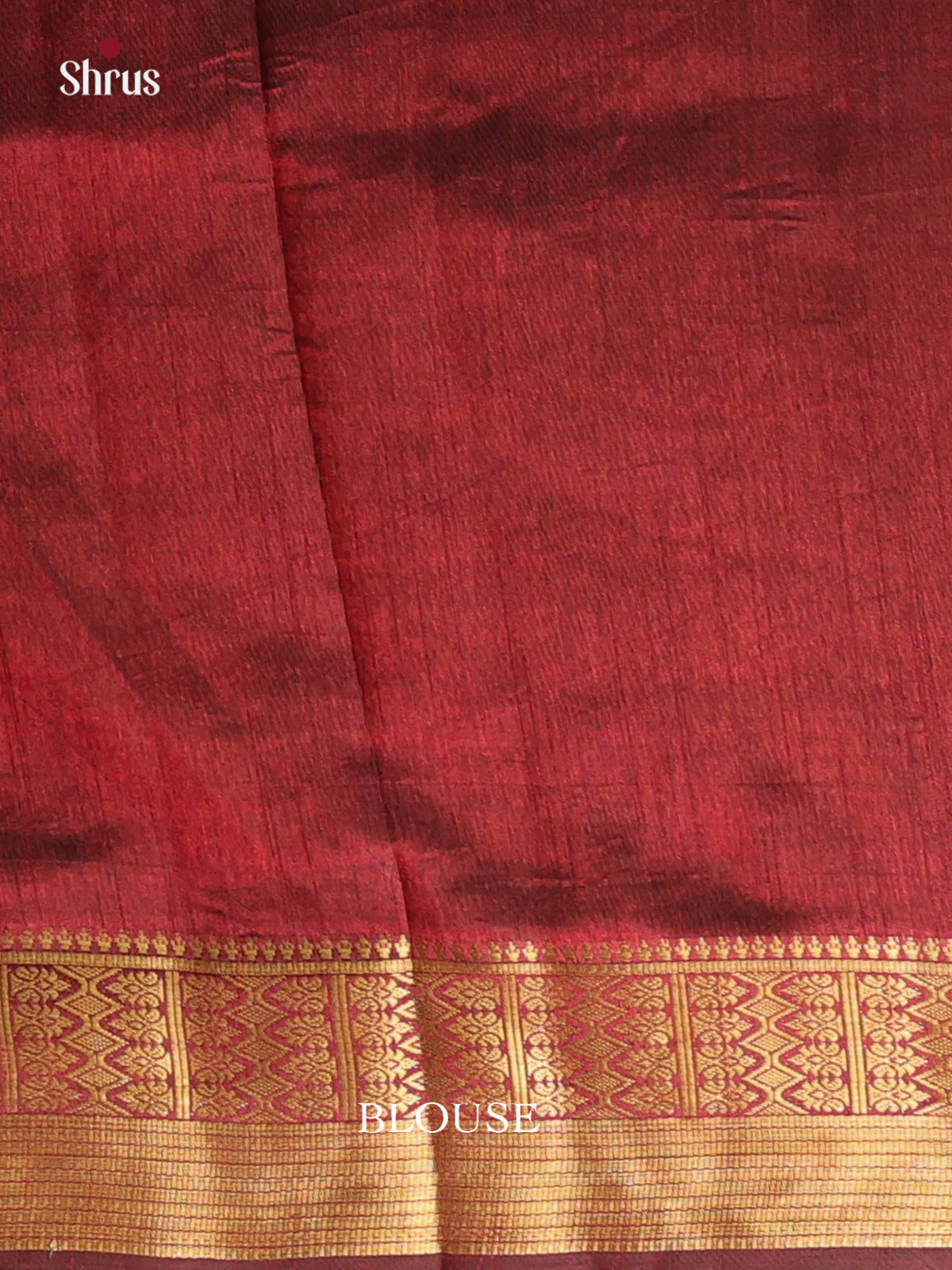 Black & Maroon - Semi Patola Saree - Shop on Shrus.com