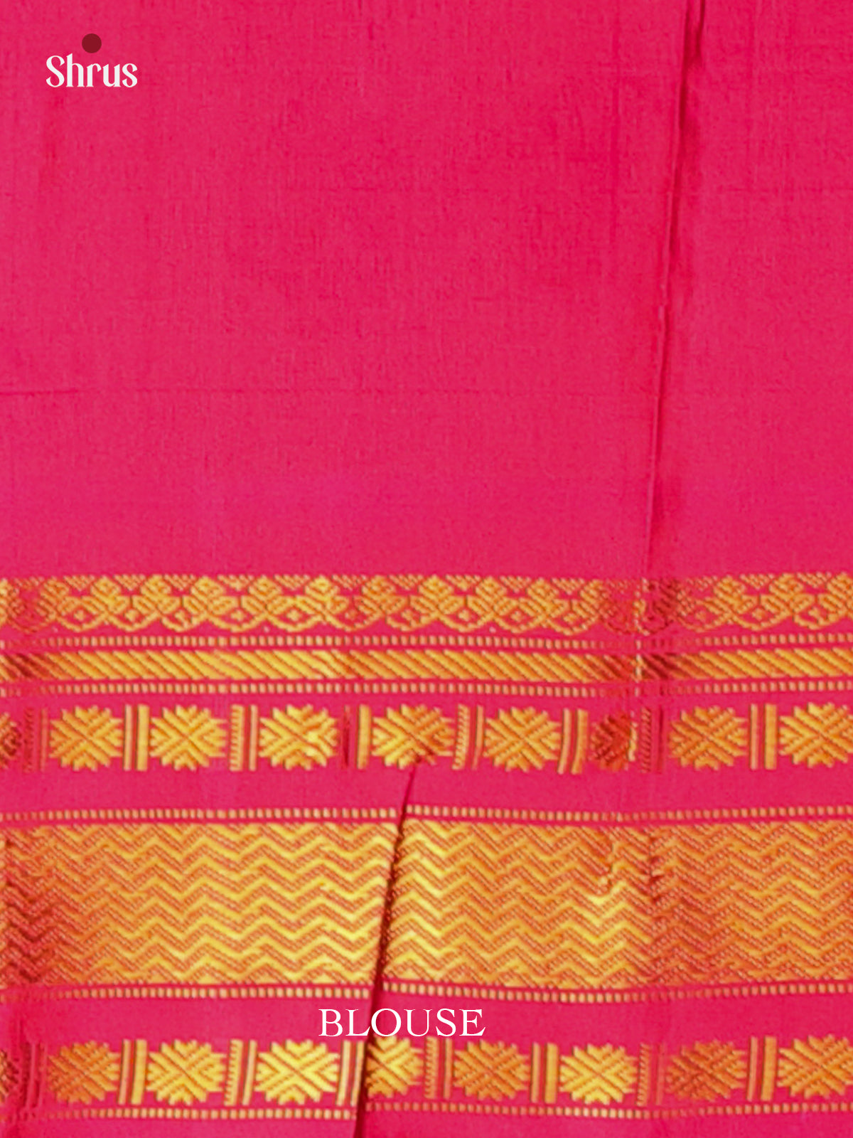 Green & Pink - Gadwal silk Saree