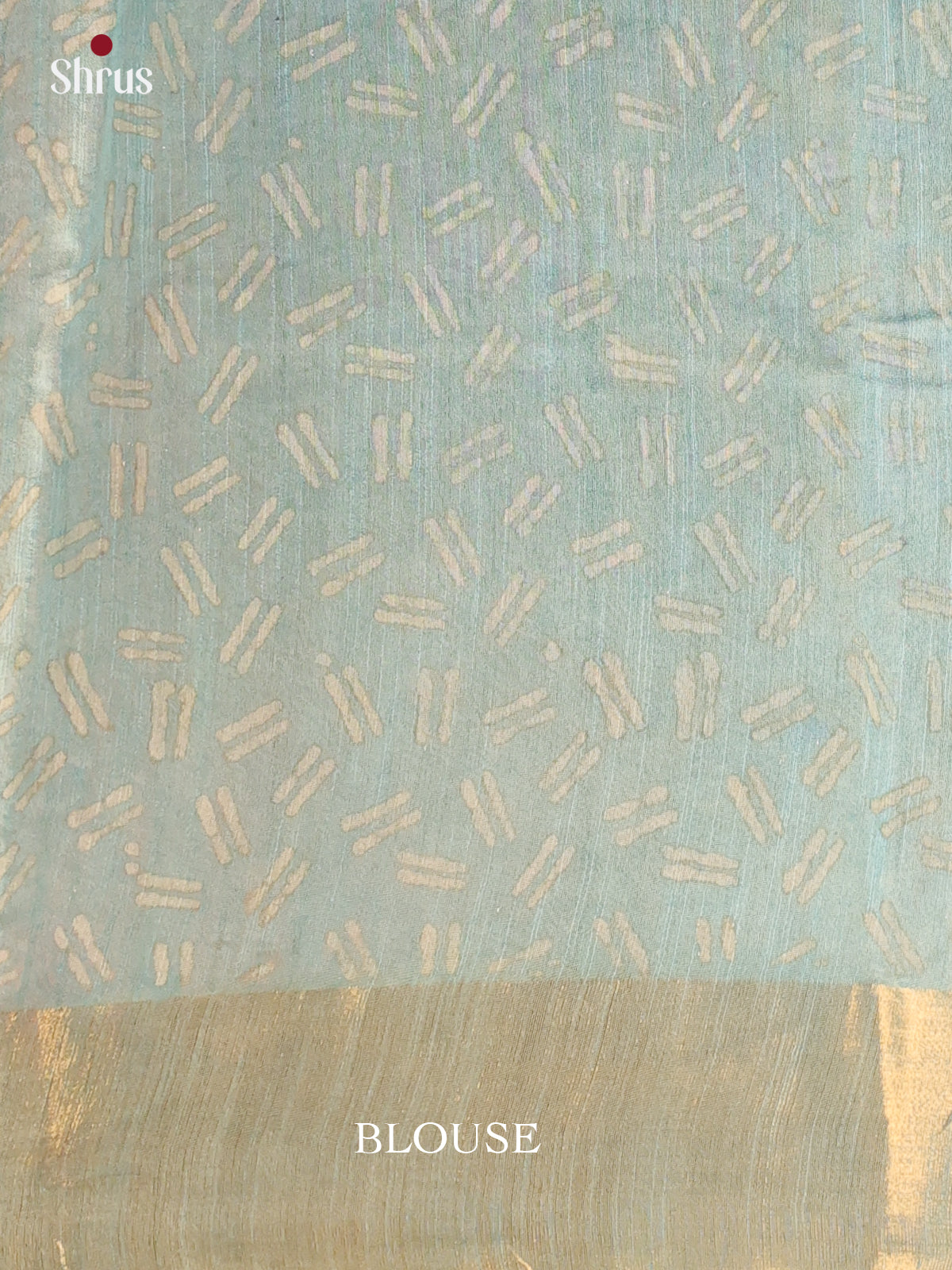 Blue- Semi Chanderi Saree