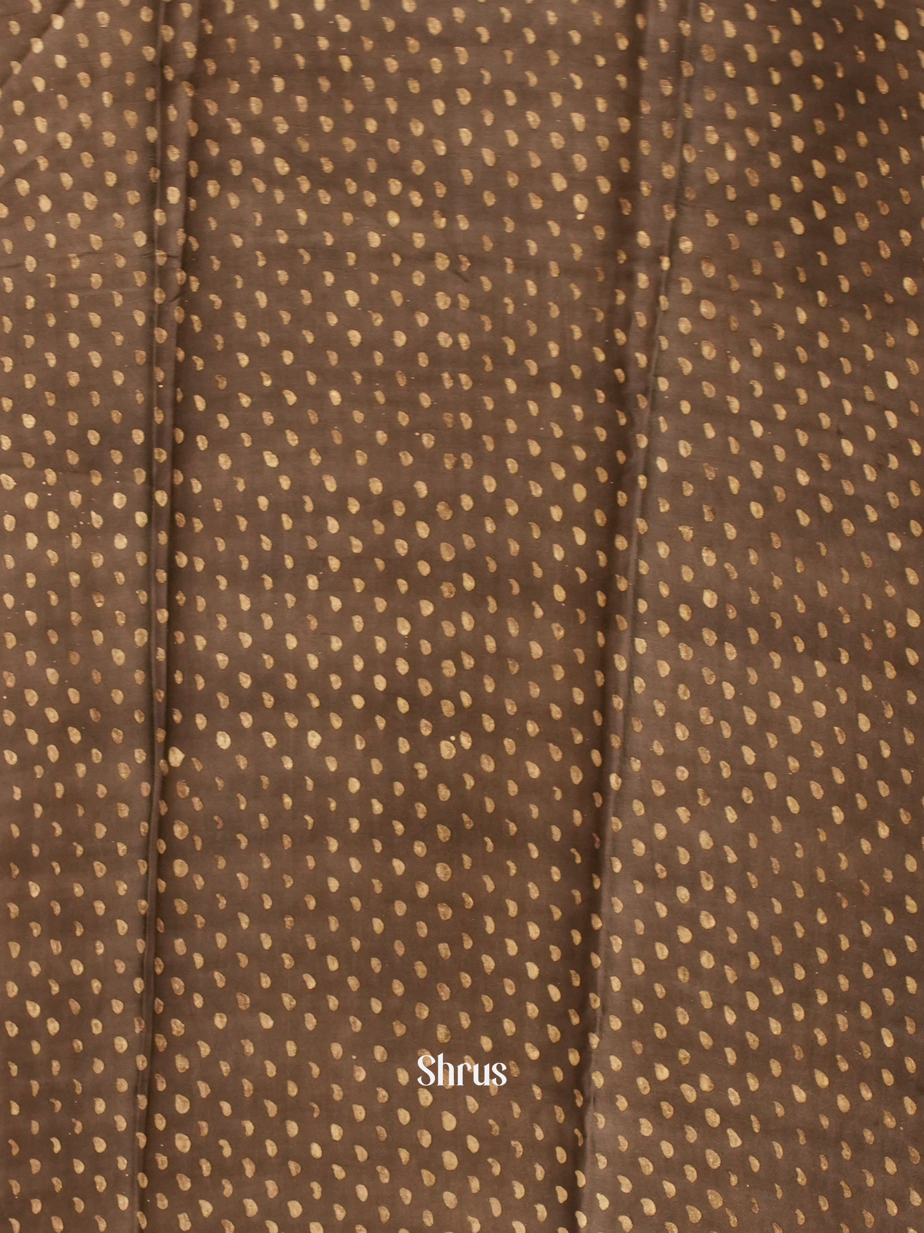 Brown  - Modal Silk Saree