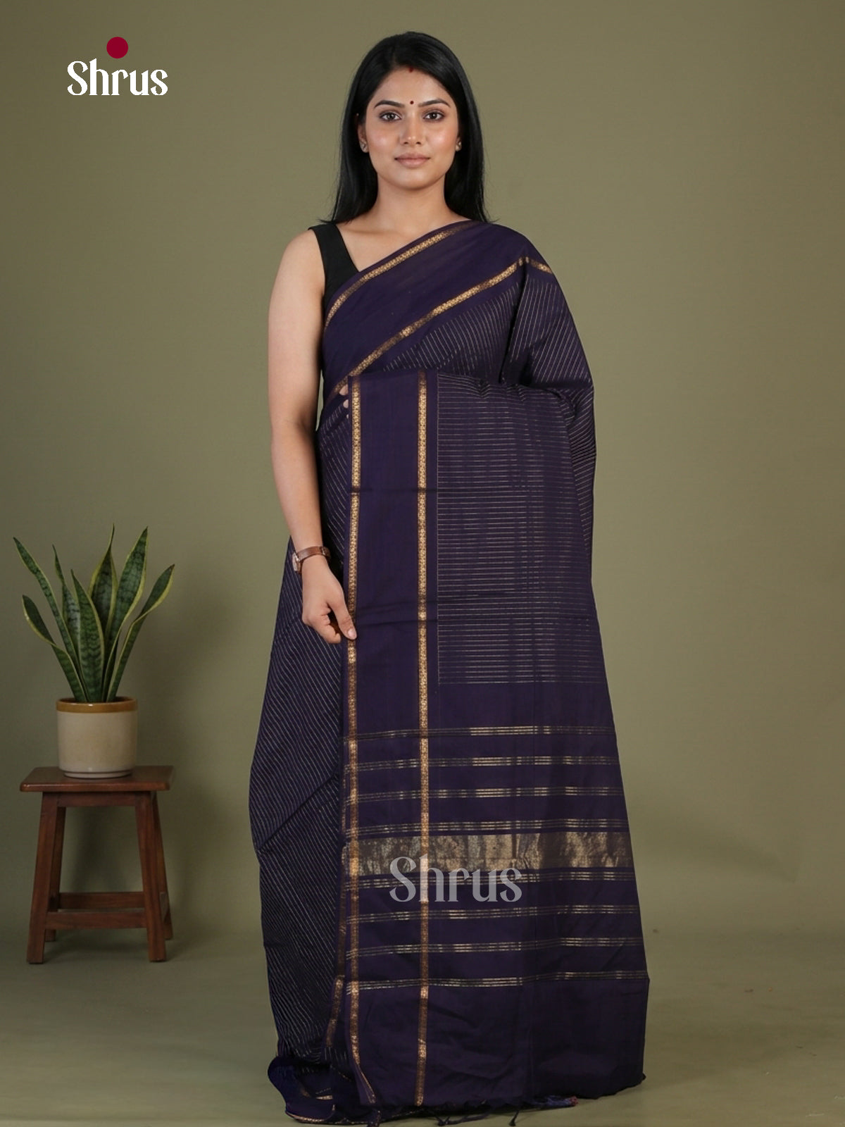 Chettinad Cotton Saree - EGS08032 - Shop on Shrus.com