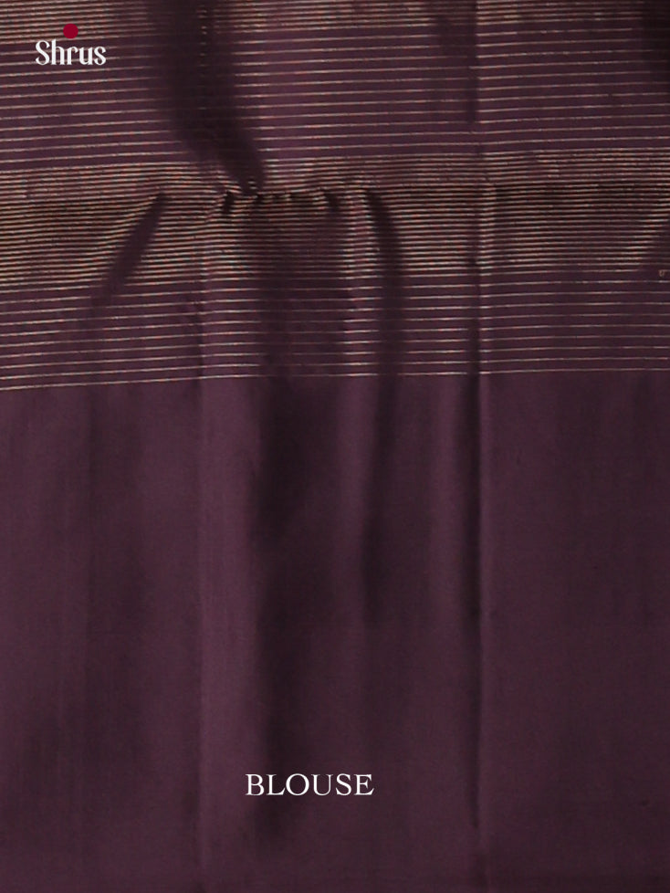 Classic Crimson Red Soft Silk Sarees With Micro Checks, Buttas & Deep Purple Zari Brocade Pallu 2