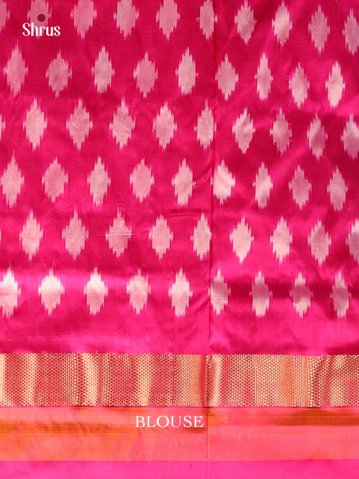 DAS01036 - Ikkat Silk Saree