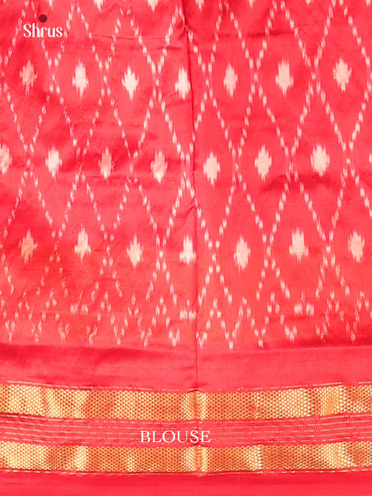 DAS01040 - Ikkat Silk Saree