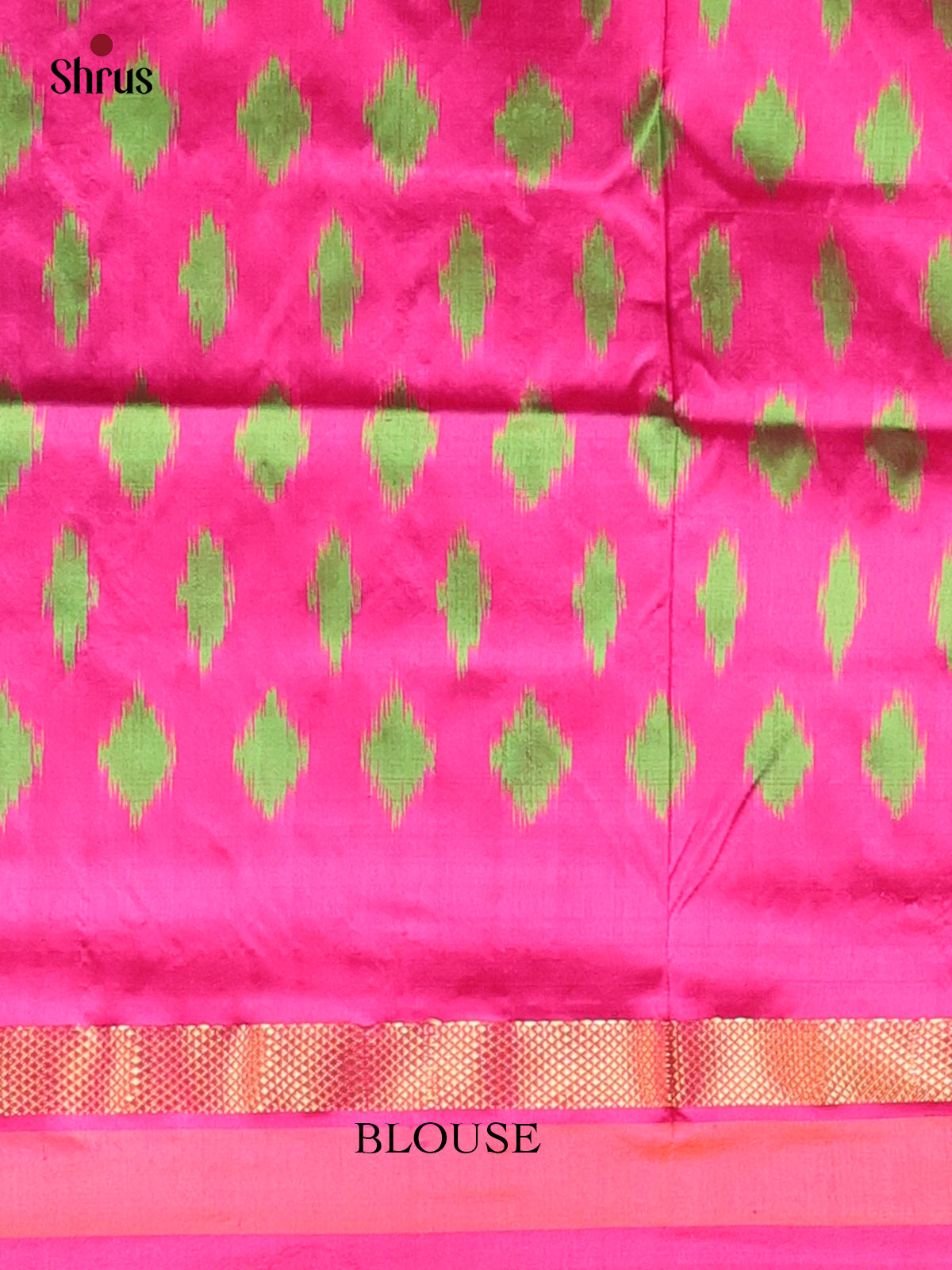 DAS01041 - Ikkat Silk Saree